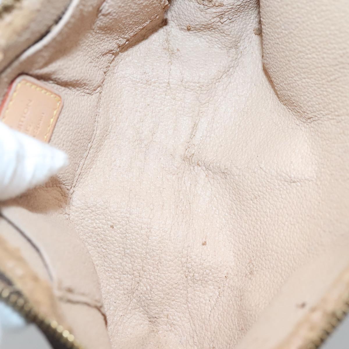 LOUIS VUITTON Monogram Pochette Cosmetic PM Cosmetic Pouch M47515 LV Auth BD1941