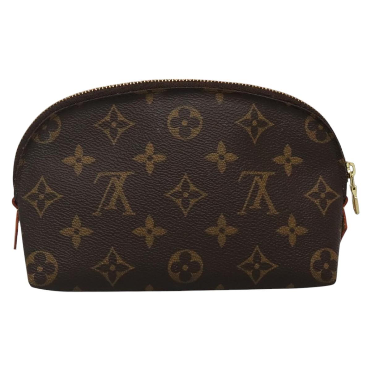 LOUIS VUITTON Monogram Pochette Cosmetic PM Cosmetic Pouch M47515 LV Auth BD1941