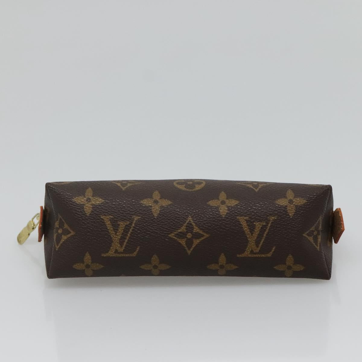 LOUIS VUITTON Monogram Pochette Cosmetic PM Cosmetic Pouch M47515 LV Auth BD1941