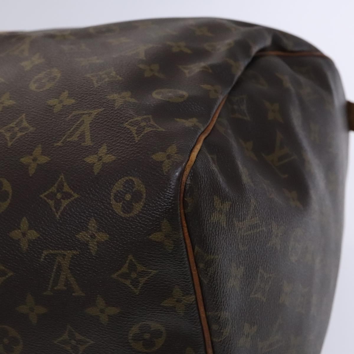 LOUIS VUITTON Monogram Keepall 60 Boston Bag M41422 LV Auth BD1944