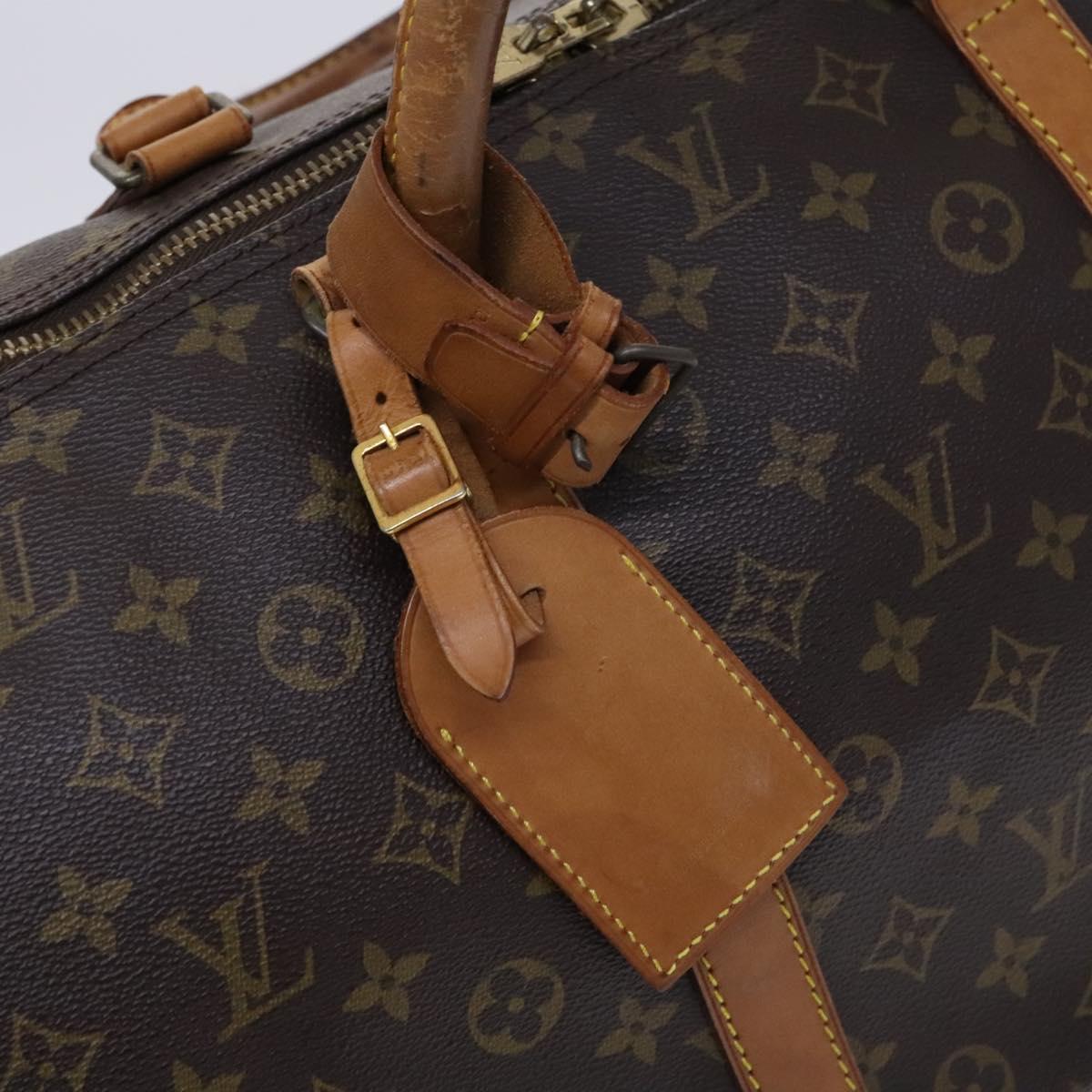 LOUIS VUITTON Monogram Keepall 60 Boston Bag M41422 LV Auth BD1944