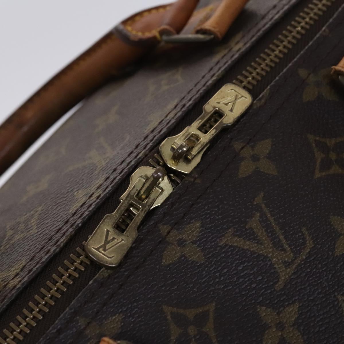 LOUIS VUITTON Monogram Keepall 60 Boston Bag M41422 LV Auth BD1944