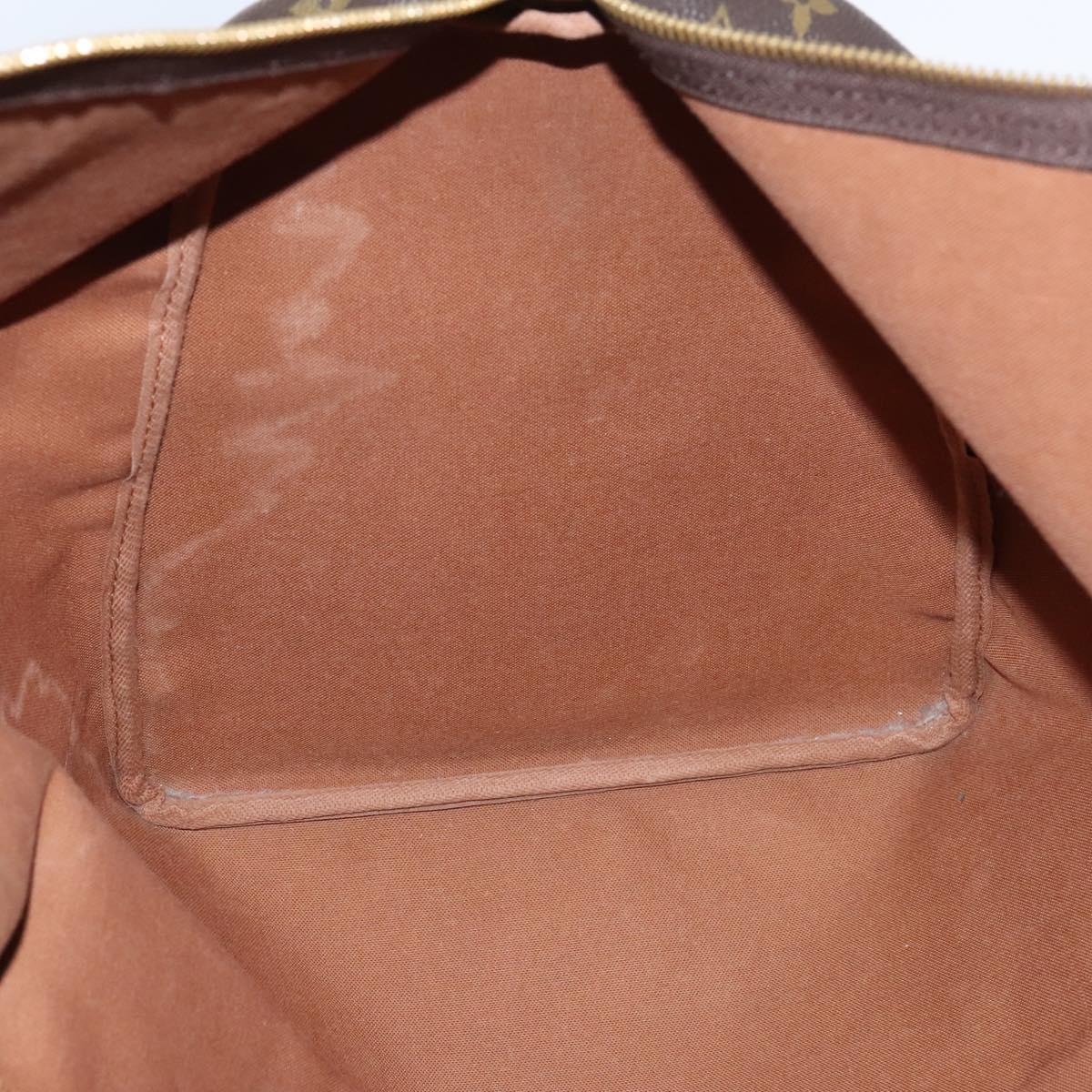 LOUIS VUITTON Monogram Keepall 60 Boston Bag M41422 LV Auth BD1944