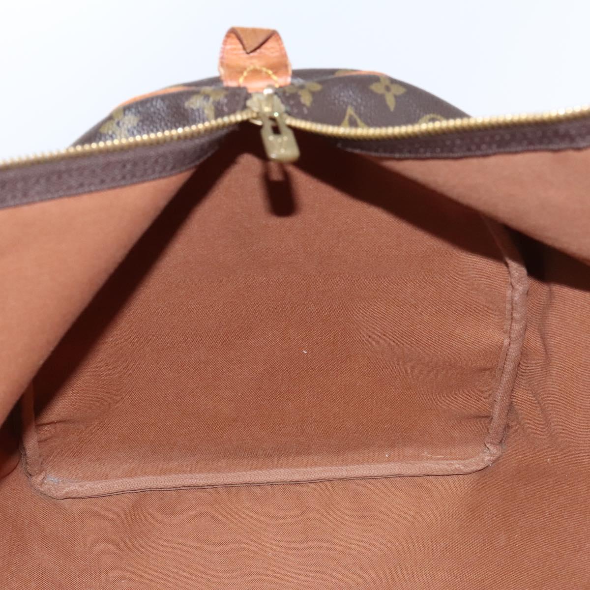 LOUIS VUITTON Monogram Keepall 60 Boston Bag M41422 LV Auth BD1944