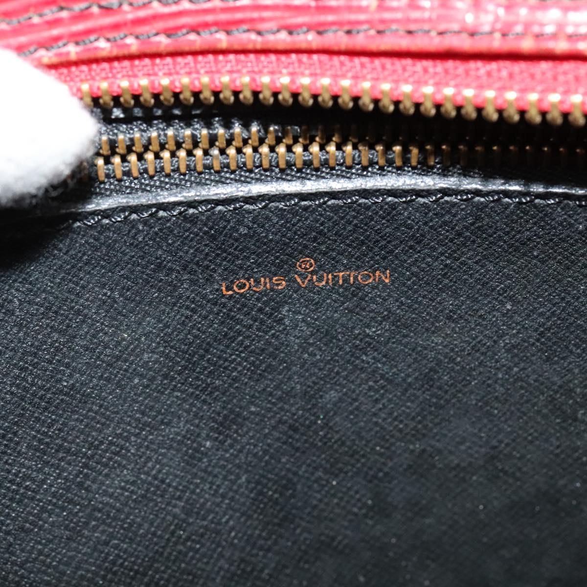 LOUIS VUITTON Epi Jeune Fille MM Shoulder Bag Red M52157 LV Auth BD1993