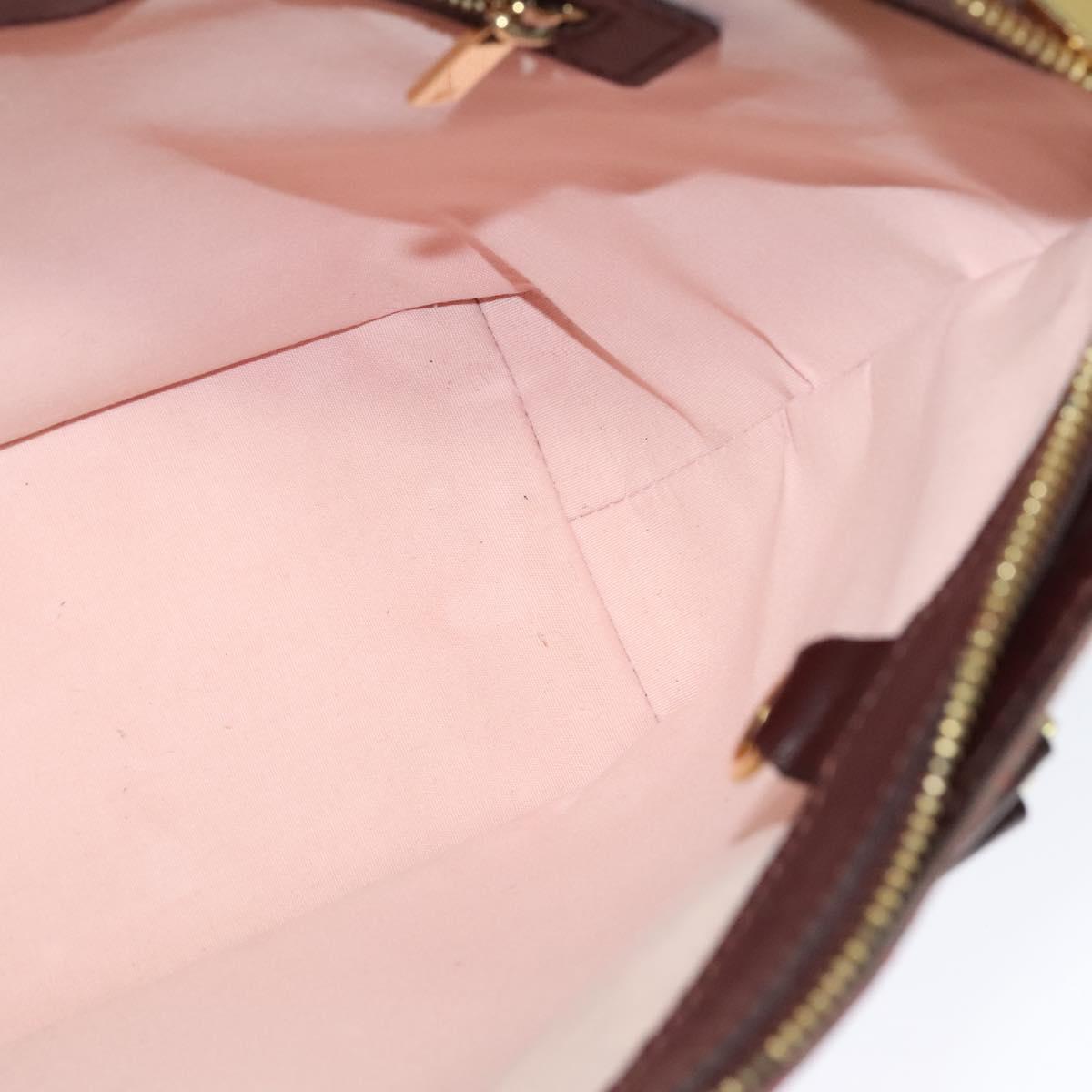 LOUIS VUITTON Monogram Mini Cabas Piano Tote Bag SPO Rouge LV Auth BD2029