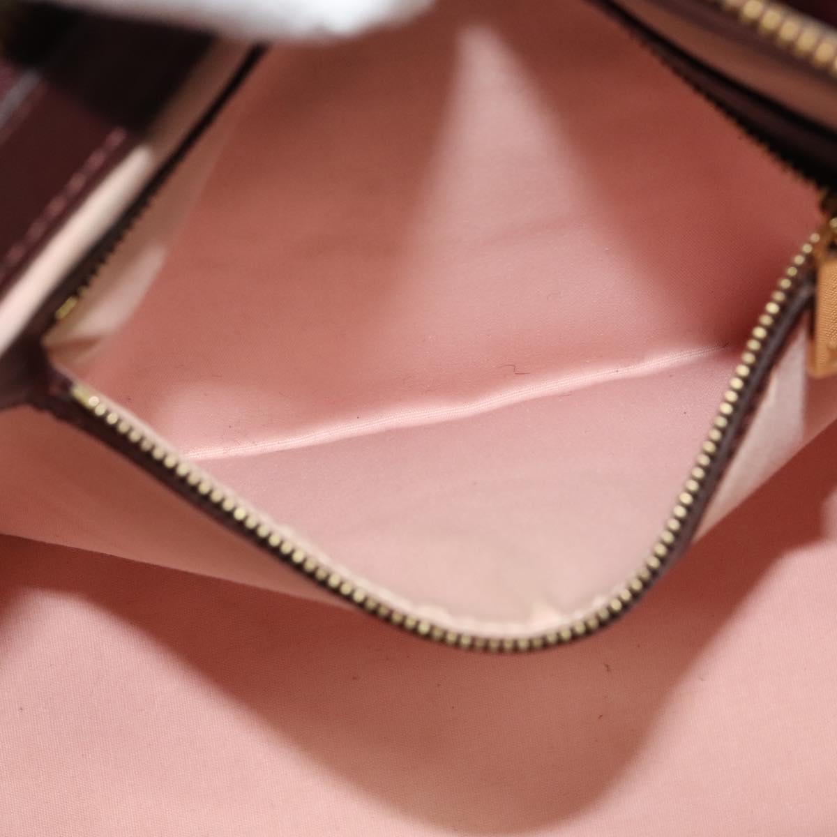 LOUIS VUITTON Monogram Mini Cabas Piano Tote Bag SPO Rouge LV Auth BD2029