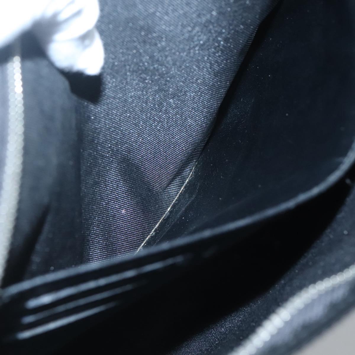 LOUIS VUITTON Monogram Savanna Pochette Voyager MM Clutch Bag White Auth BD2031