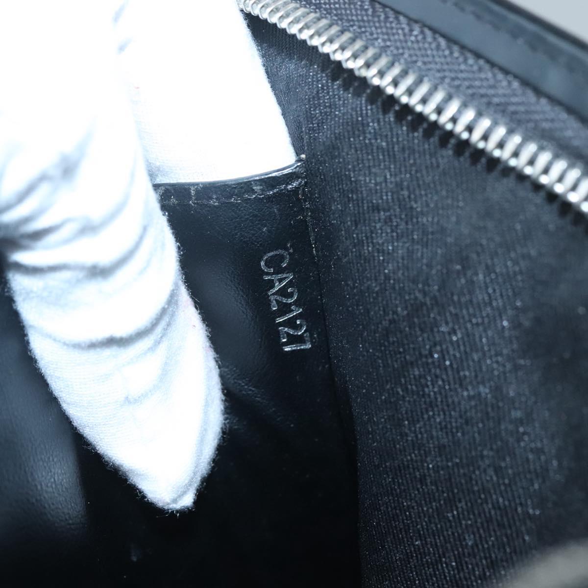 LOUIS VUITTON Monogram Savanna Pochette Voyager MM Clutch Bag White Auth BD2031