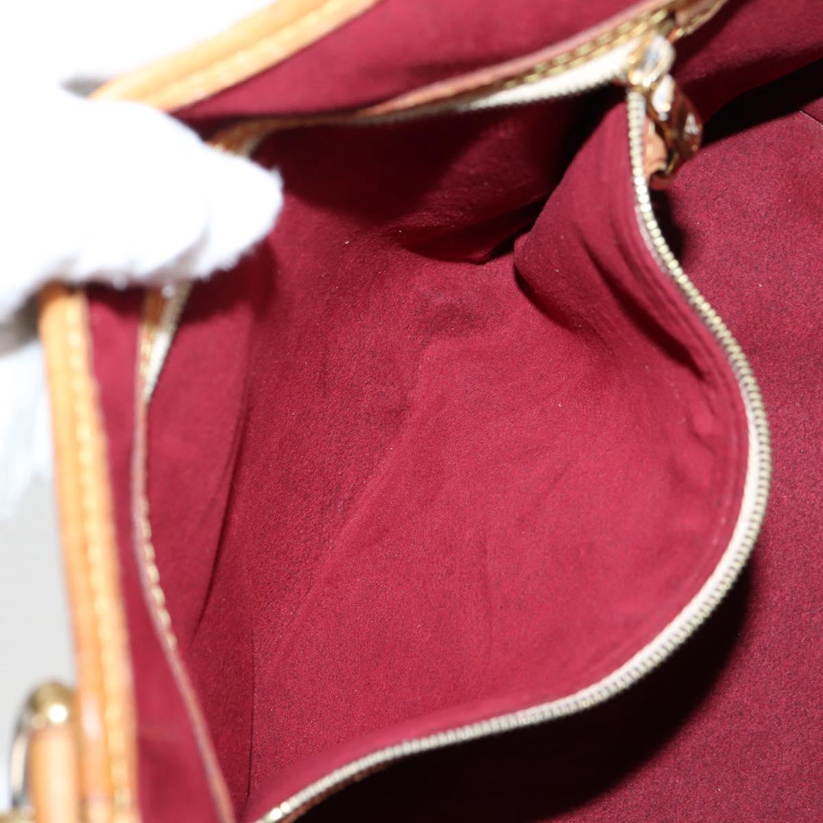 LOUIS VUITTON Monogram Multicolor Annie MM Tote Bag White M40307 LV Auth BD2040