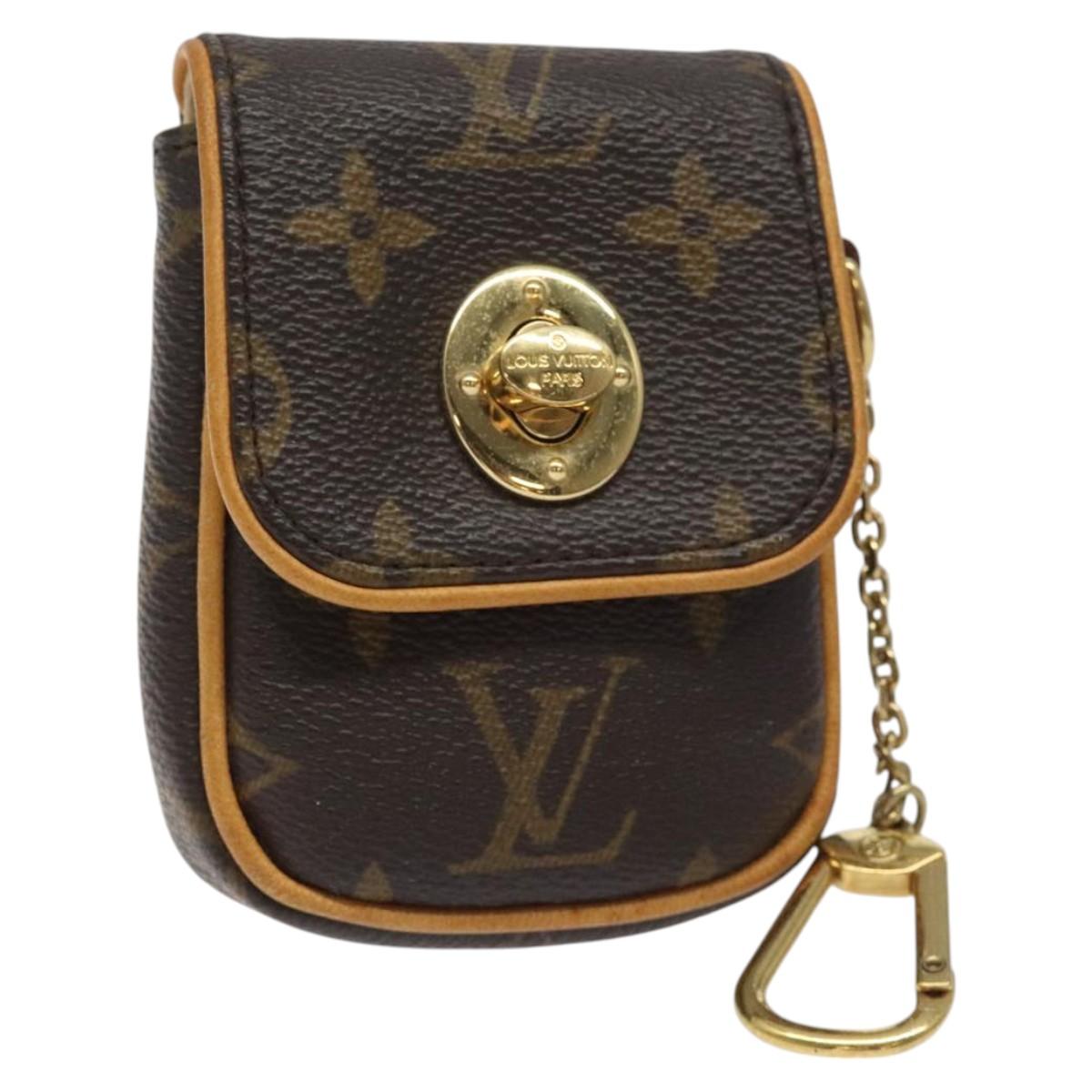 LOUIS VUITTON Monogram Pochette turum Pouch M60020 LV Auth BD2061
