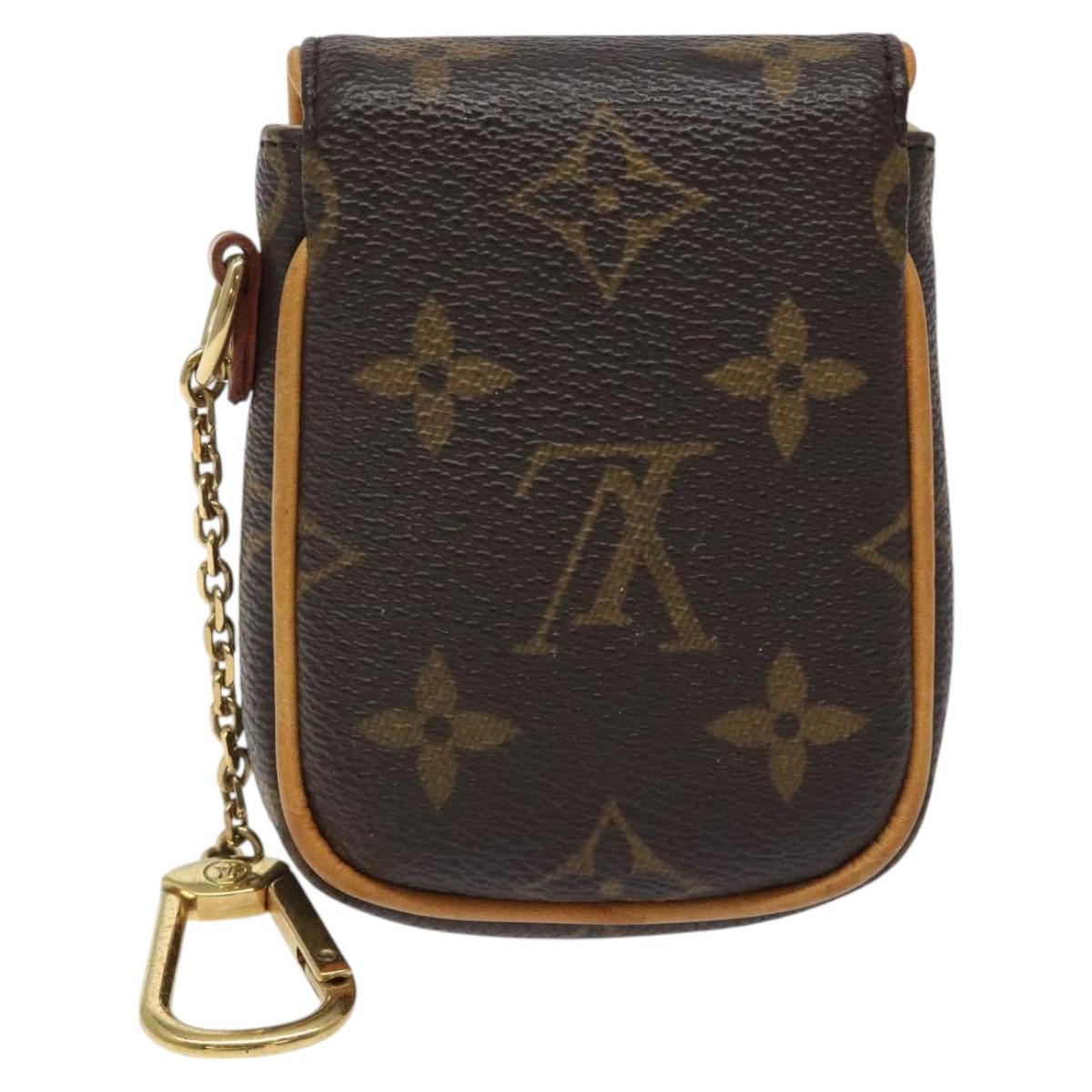 LOUIS VUITTON Monogram Pochette turum Pouch M60020 LV Auth BD2061