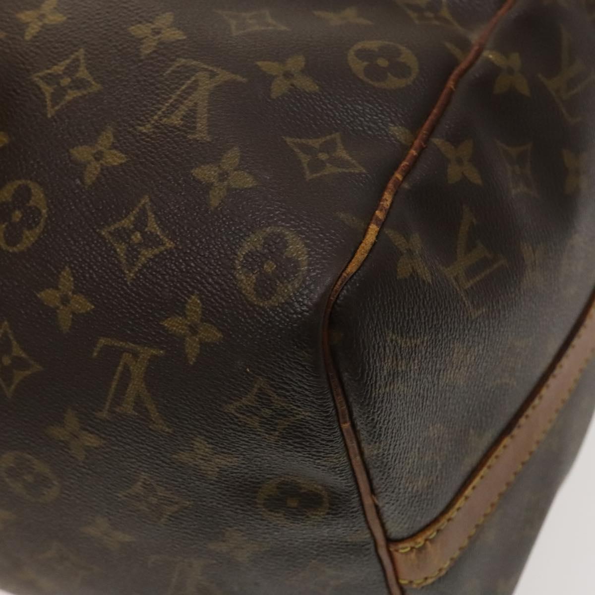 LOUIS VUITTON Monogram Keepall Bandouliere 50 Boston Bag M41416 LV Auth BD2090
