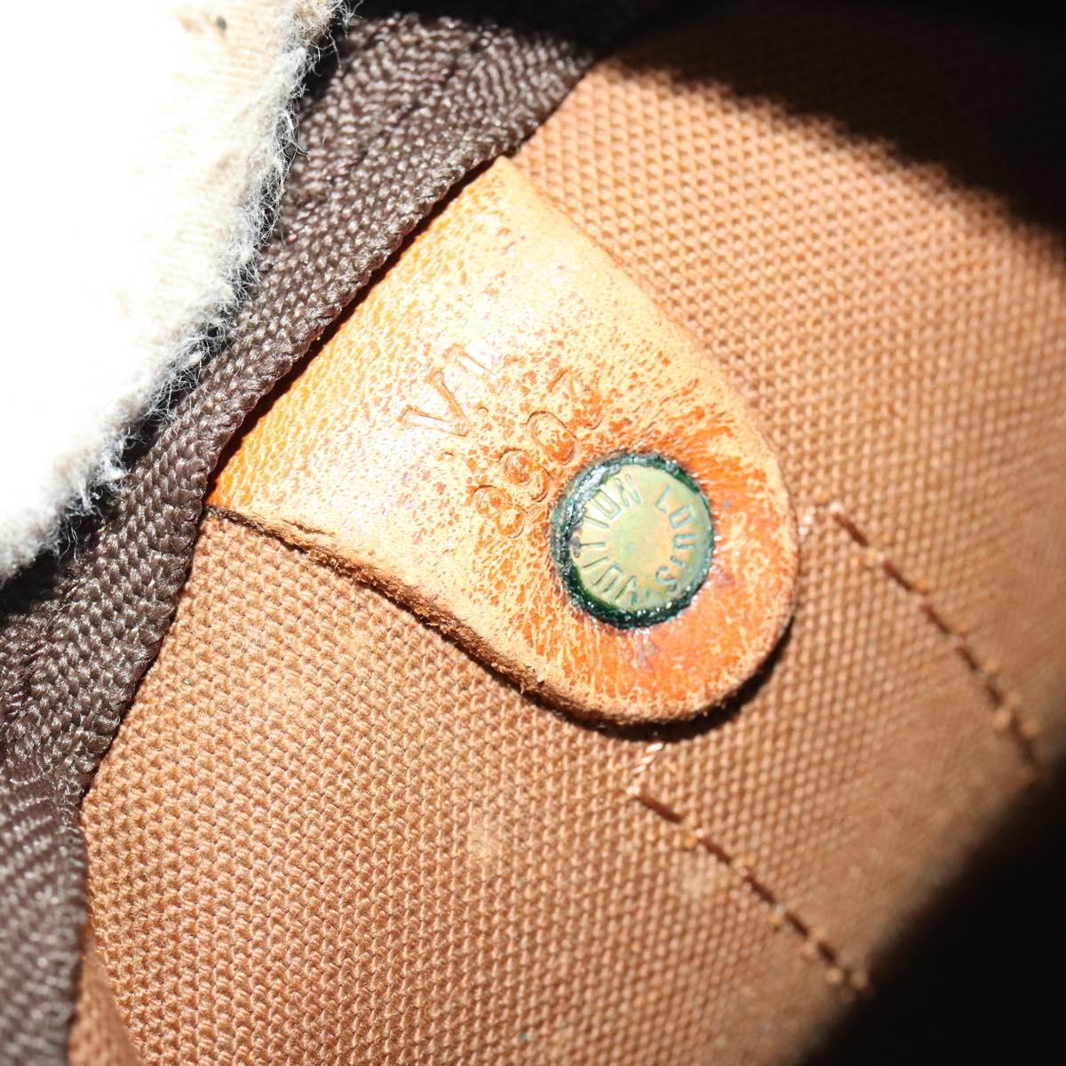 LOUIS VUITTON Monogram Keepall Bandouliere 50 Boston Bag M41416 LV Auth BD2090