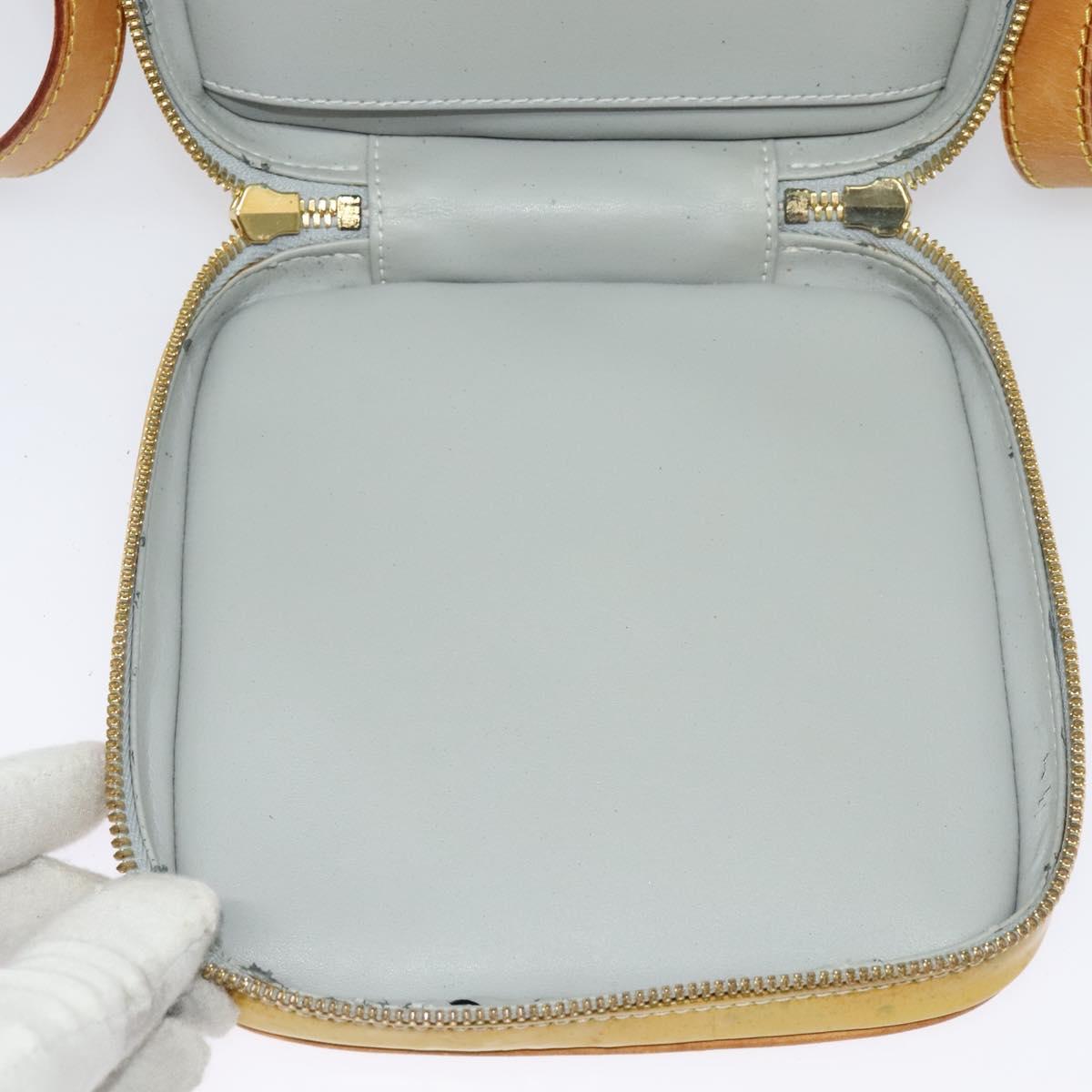 LOUIS VUITTON Monogram Vernis Wooster Shoulder Bag Gris M91036 LV Auth BD2100