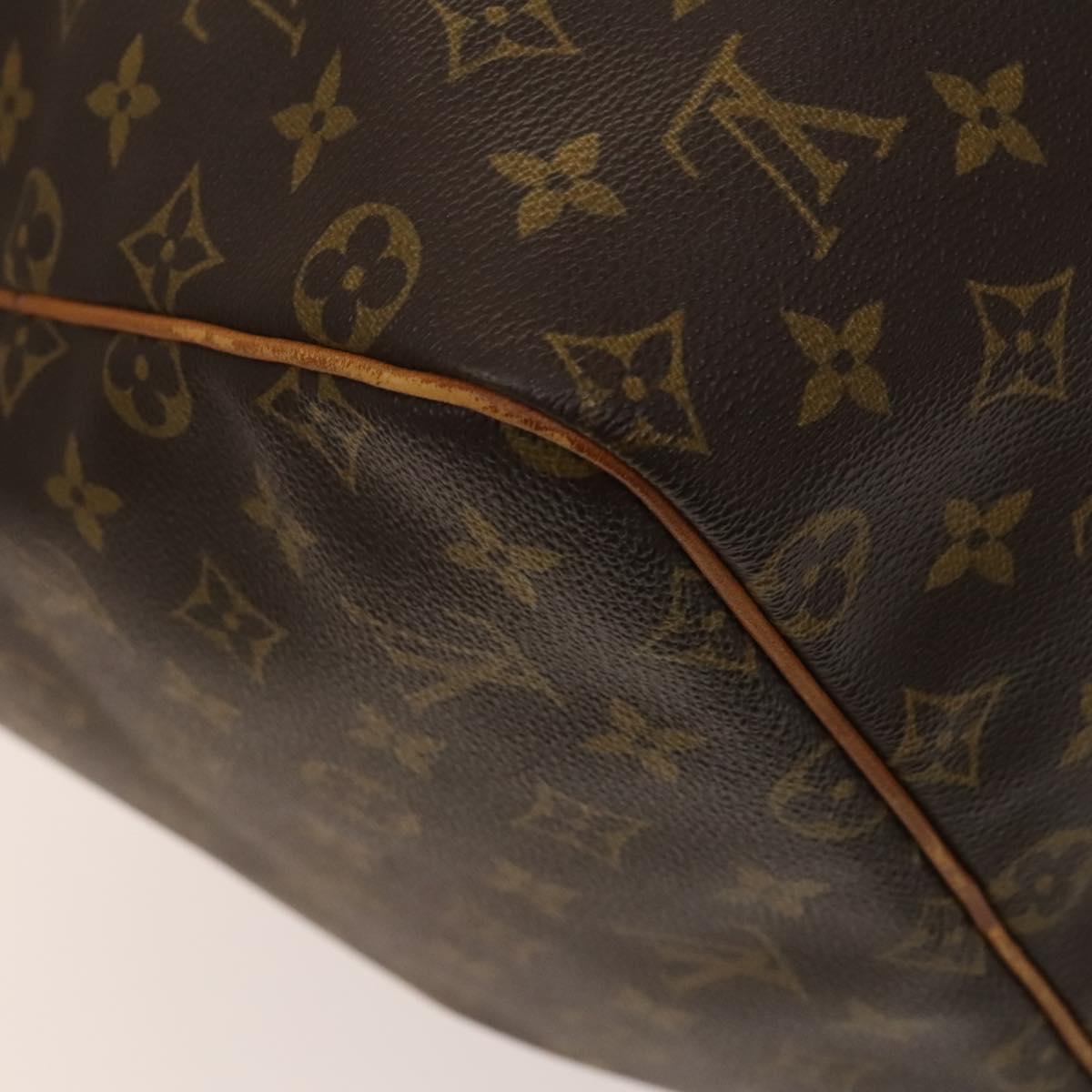 LOUIS VUITTON Monogram Keepall 55 Boston Bag M41424 LV Auth BD2108