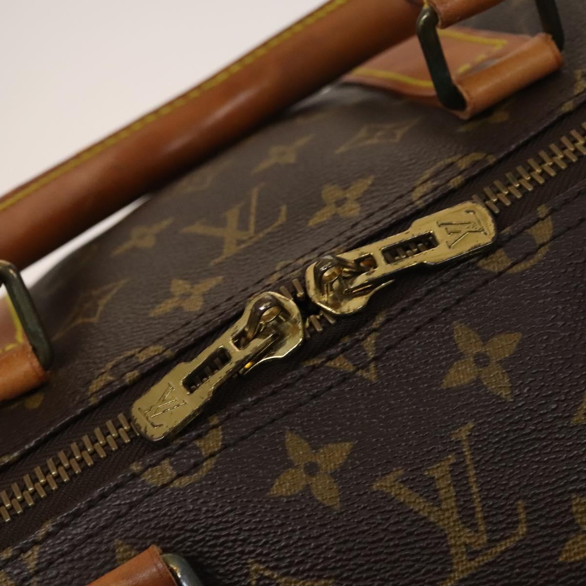 LOUIS VUITTON Monogram Keepall 55 Boston Bag M41424 LV Auth BD2108