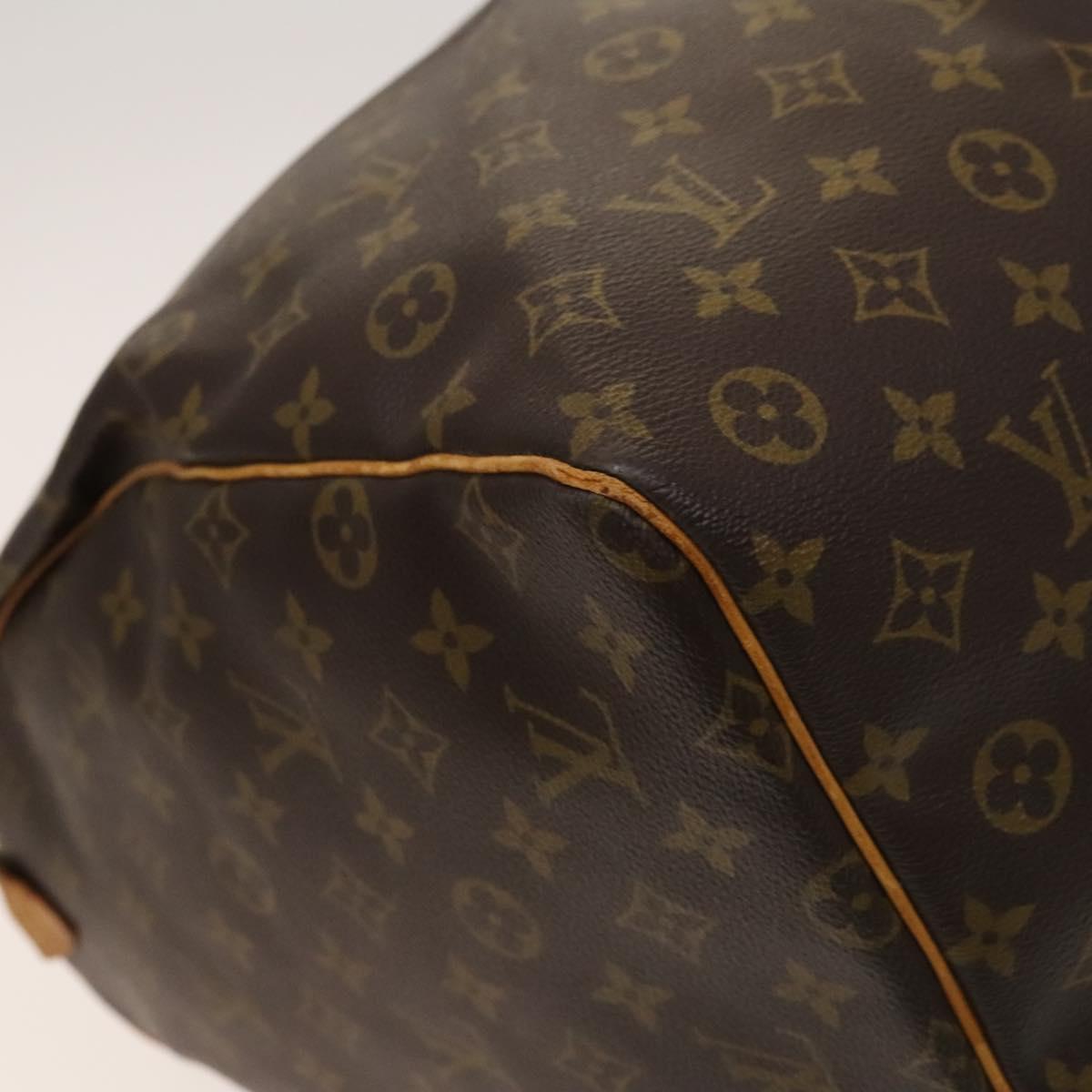 LOUIS VUITTON Monogram Keepall 60 Boston Bag M41422 LV Auth BD2116