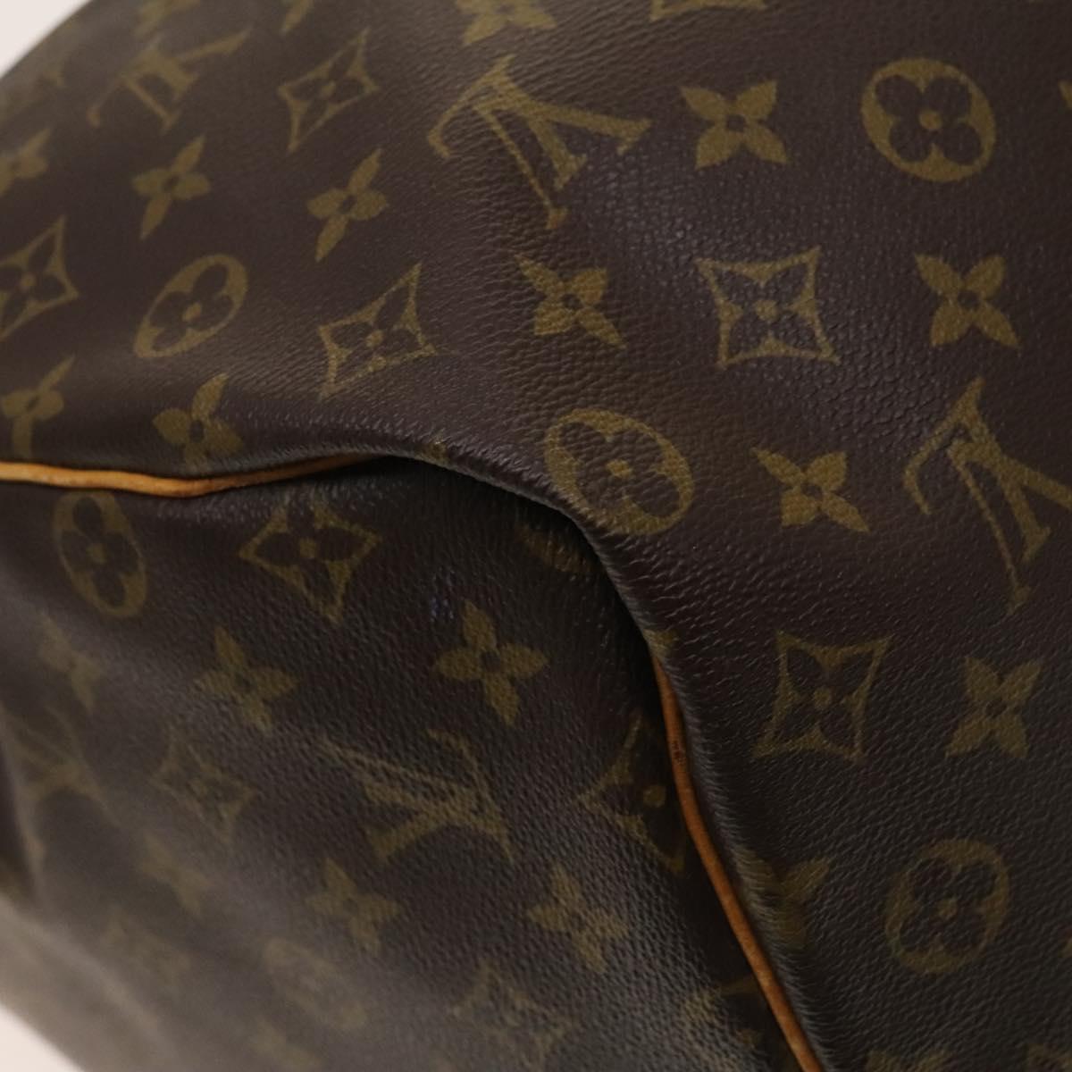 LOUIS VUITTON Monogram Keepall 60 Boston Bag M41422 LV Auth BD2116