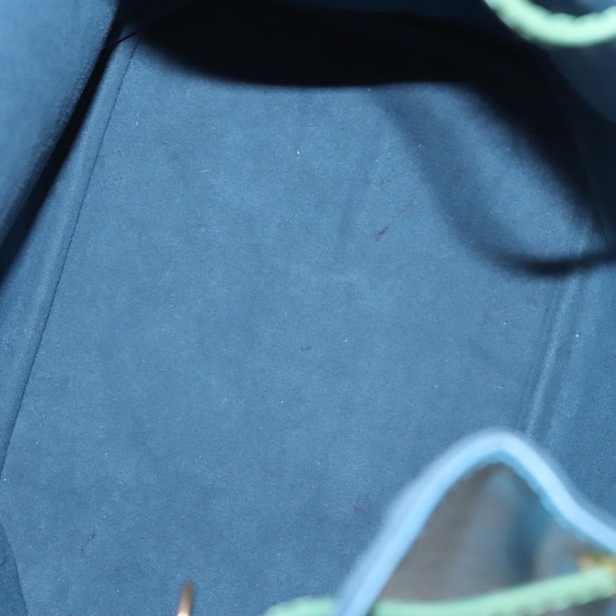 LOUIS VUITTON Epi Noe Shoulder Bag Bicolor Green Blue M44044 LV Auth BD2117