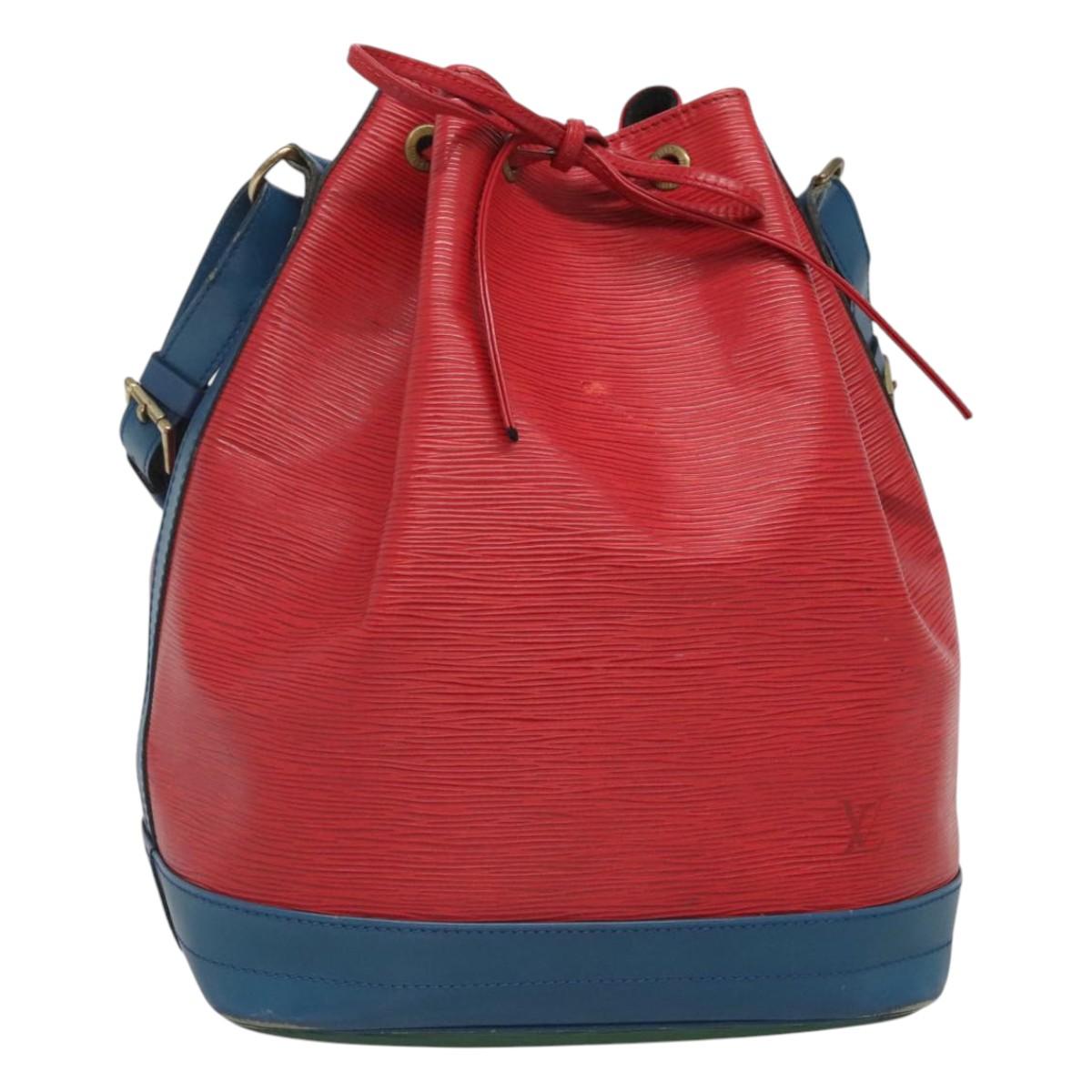 LOUIS VUITTON Epi Toriko Color Noe Bag Red Blue Green M44084 LV Auth BD2182