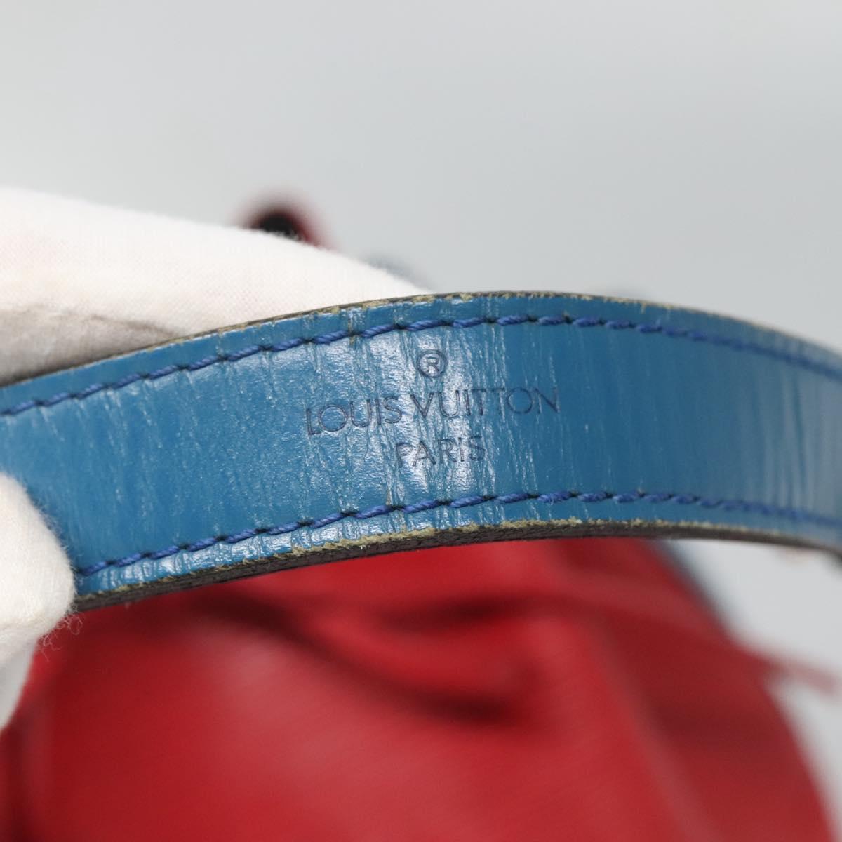 LOUIS VUITTON Epi Toriko Color Noe Bag Red Blue Green M44084 LV Auth BD2182