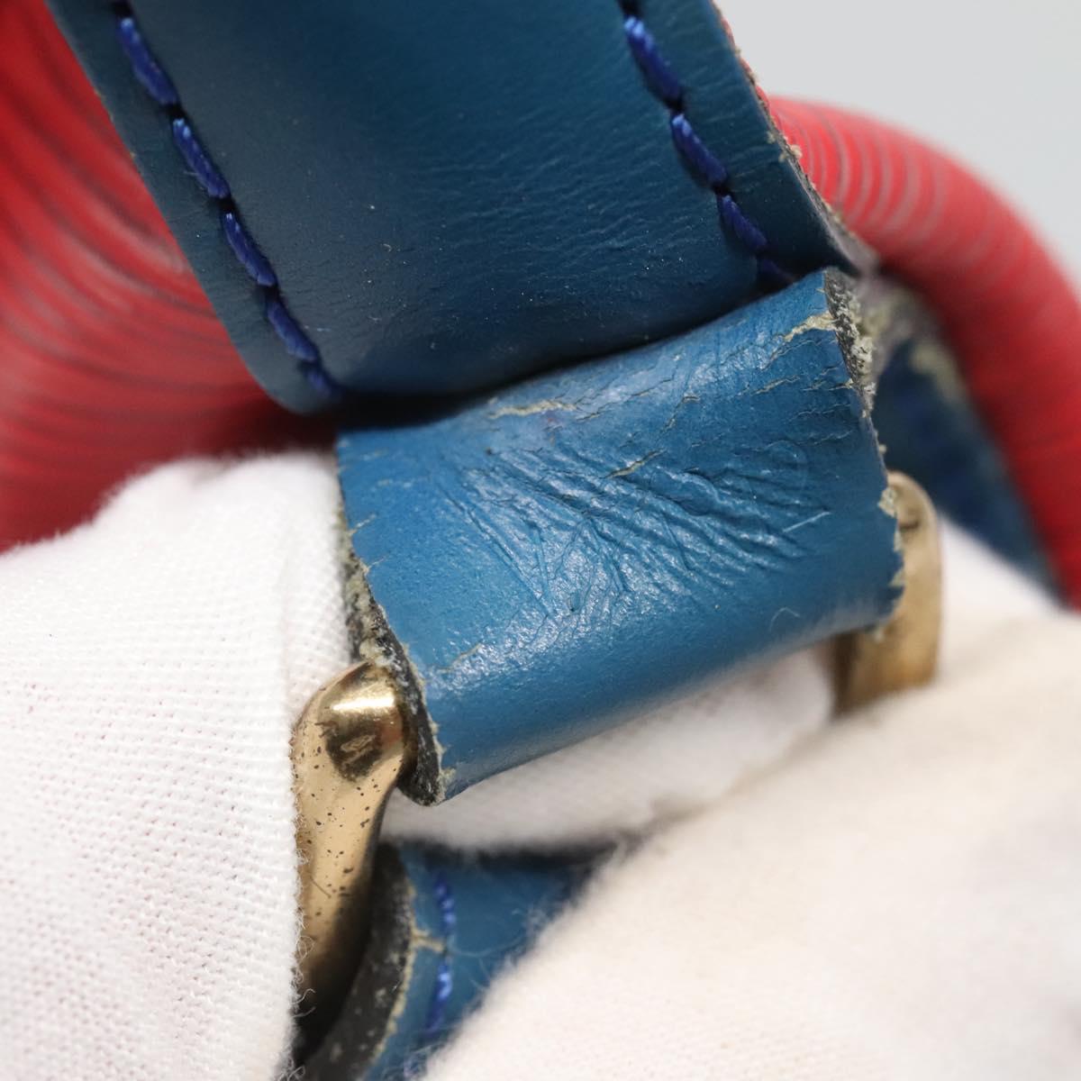 LOUIS VUITTON Epi Toriko Color Noe Bag Red Blue Green M44084 LV Auth BD2182