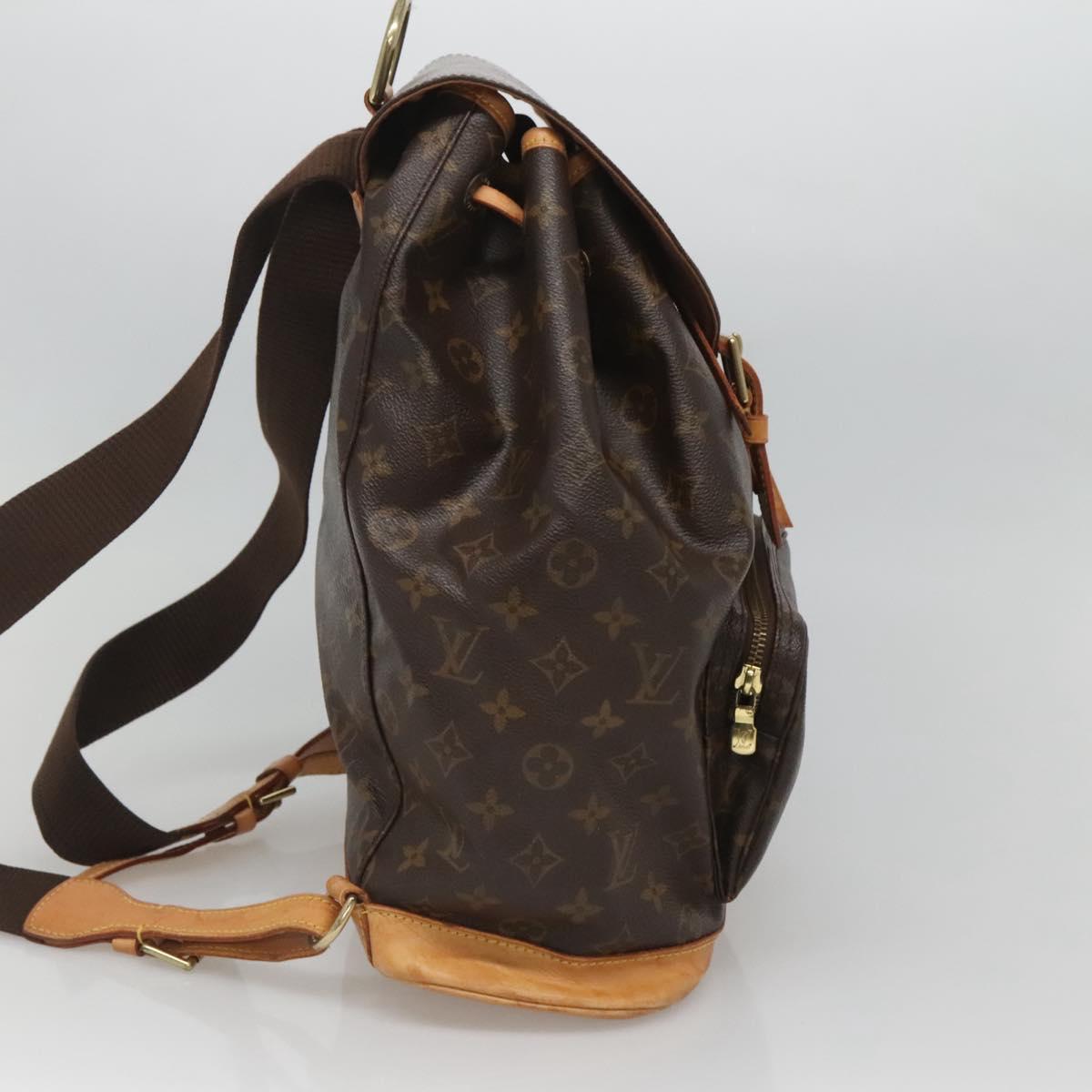 LOUIS VUITTON Monogram Montsouris GM Backpack M51135 LV Auth BD2204