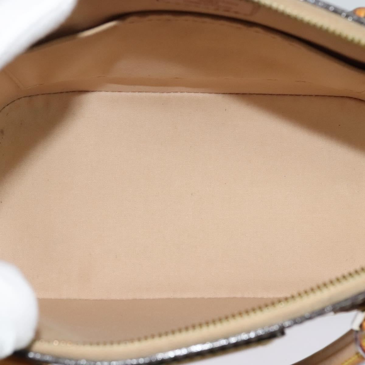 LOUIS VUITTON Vernis Montebello PM Hand Bag 2way Dunne M90167 LV Auth BD2221