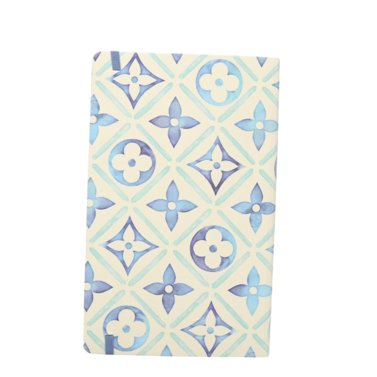 LOUIS VUITTON LV Visor Pool Notebook MM Jane Cover lagoon GI1093 LV Auth BD2240