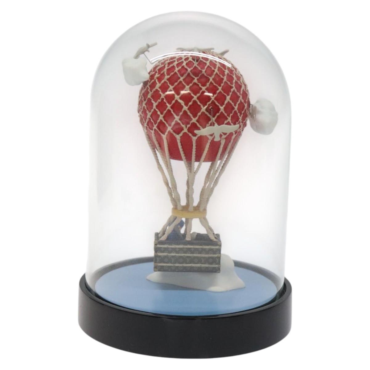 LOUIS VUITTON Snow Globe Balloon VIP Only Clear Red LV Auth BD2254