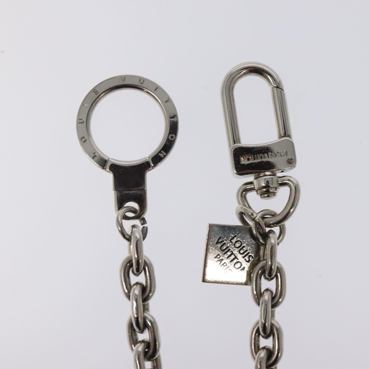 LOUIS VUITTON Chainne Anneau Cles XL Key Ring metal Silver M65774 LV Auth BD2260