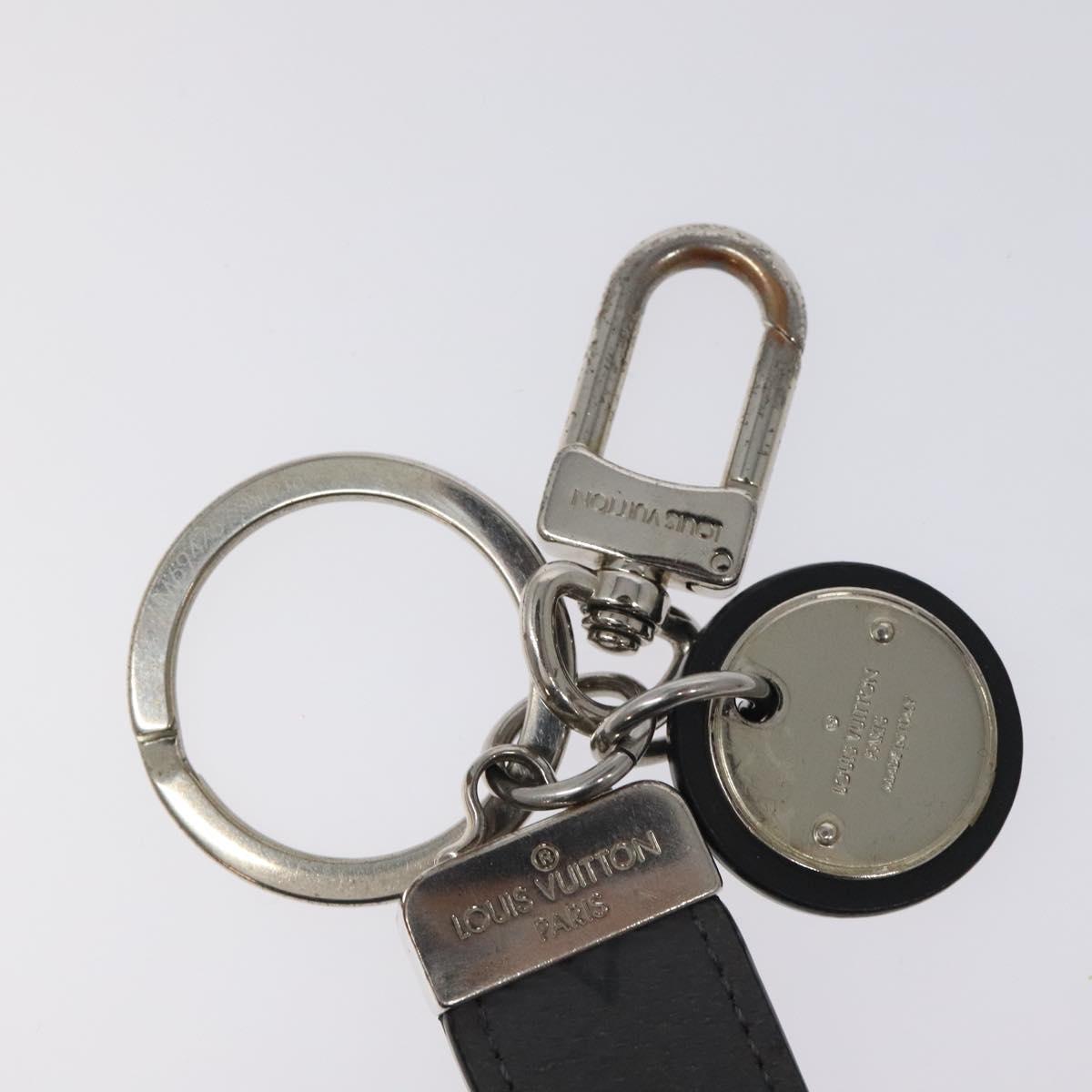 LOUIS VUITTON Monogram Eclipse Porte Cles Neo LV Club Charm M69475 Auth BD2261