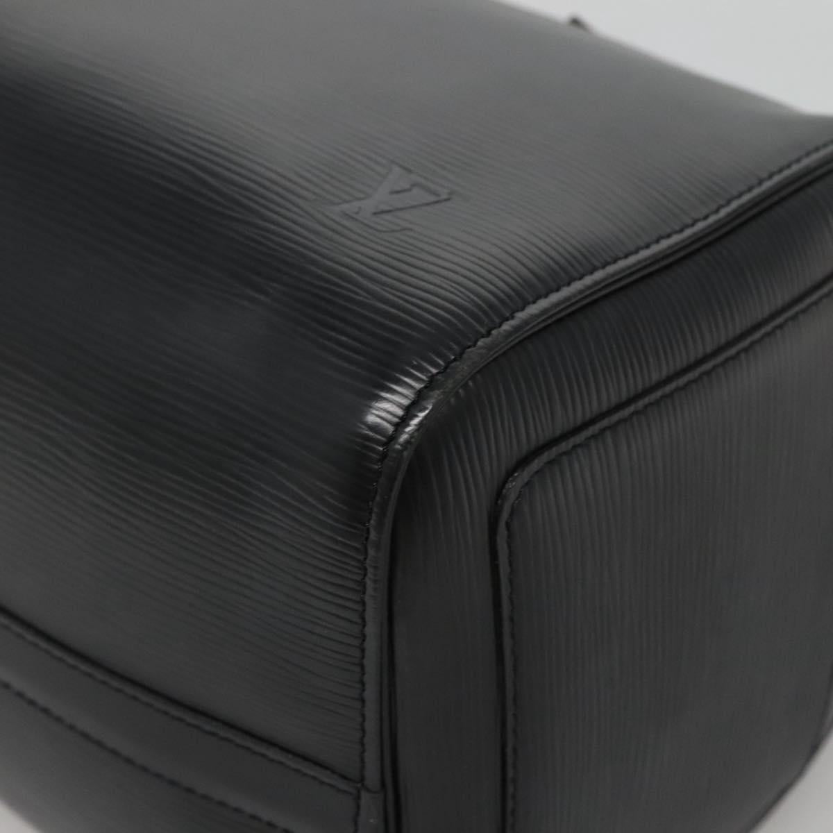 LOUIS VUITTON Epi Speedy 30 Hand Bag Noir Black M43002 LV Auth BD2292