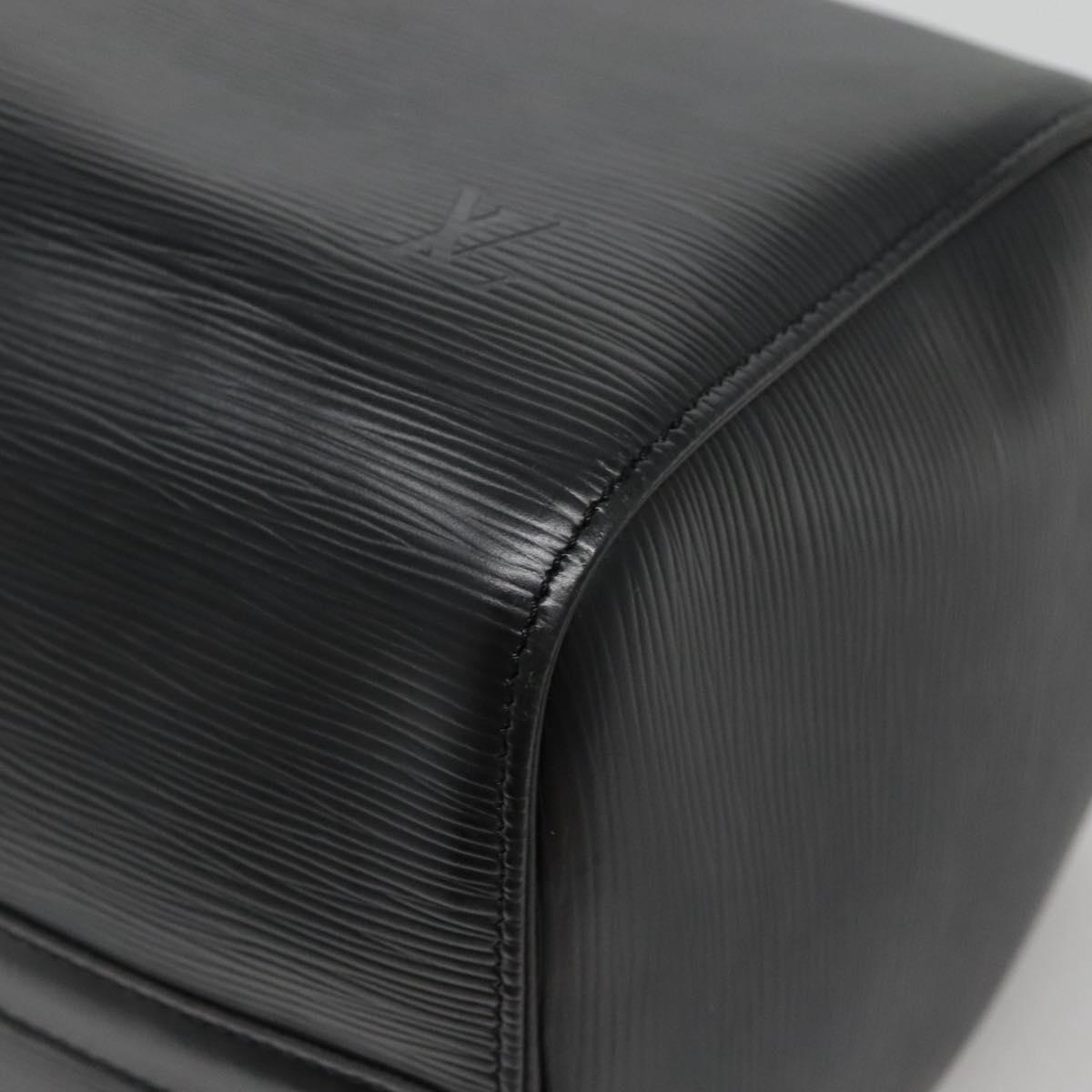 LOUIS VUITTON Epi Speedy 30 Hand Bag Noir Black M43002 LV Auth BD2292