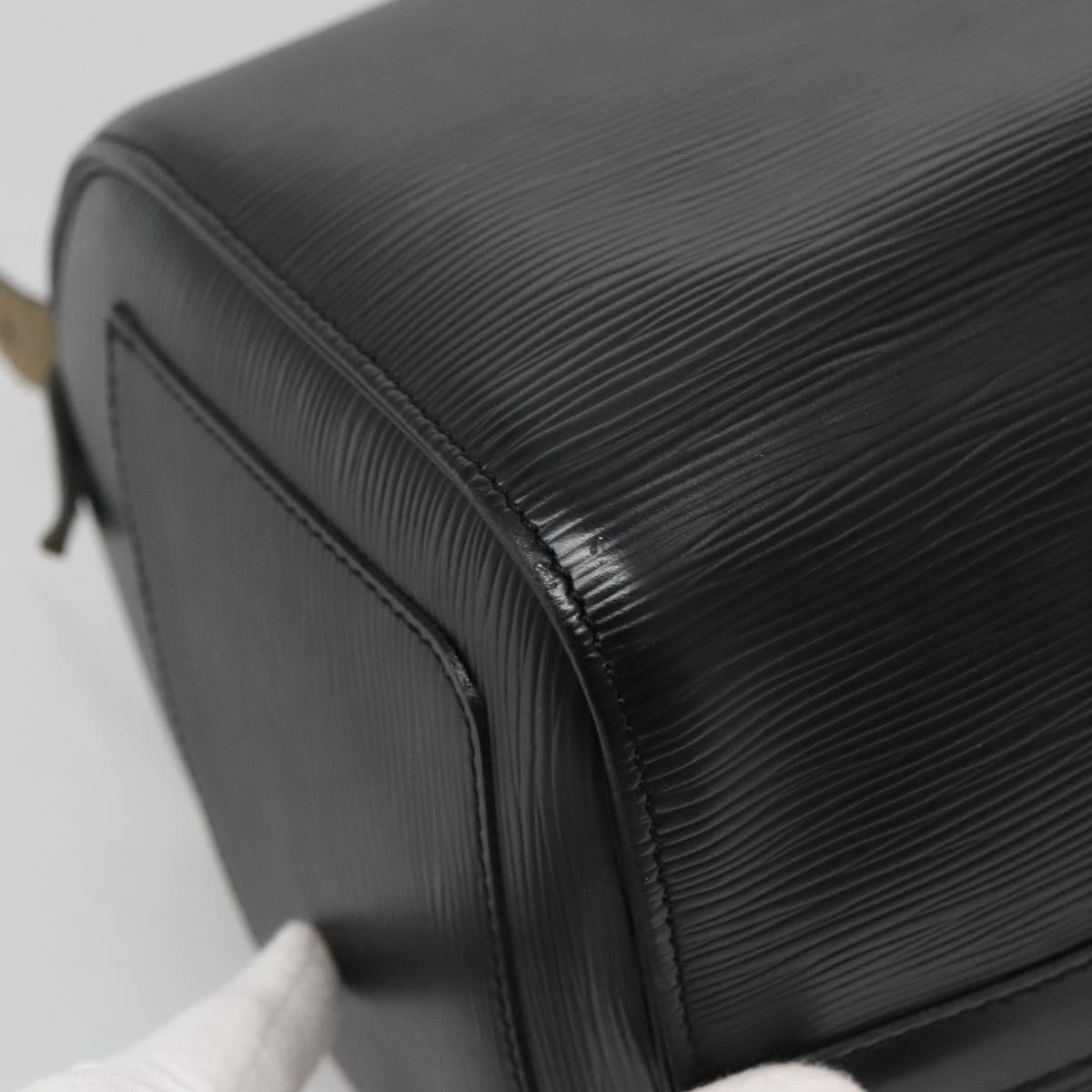 LOUIS VUITTON Epi Speedy 30 Hand Bag Noir Black M43002 LV Auth BD2292