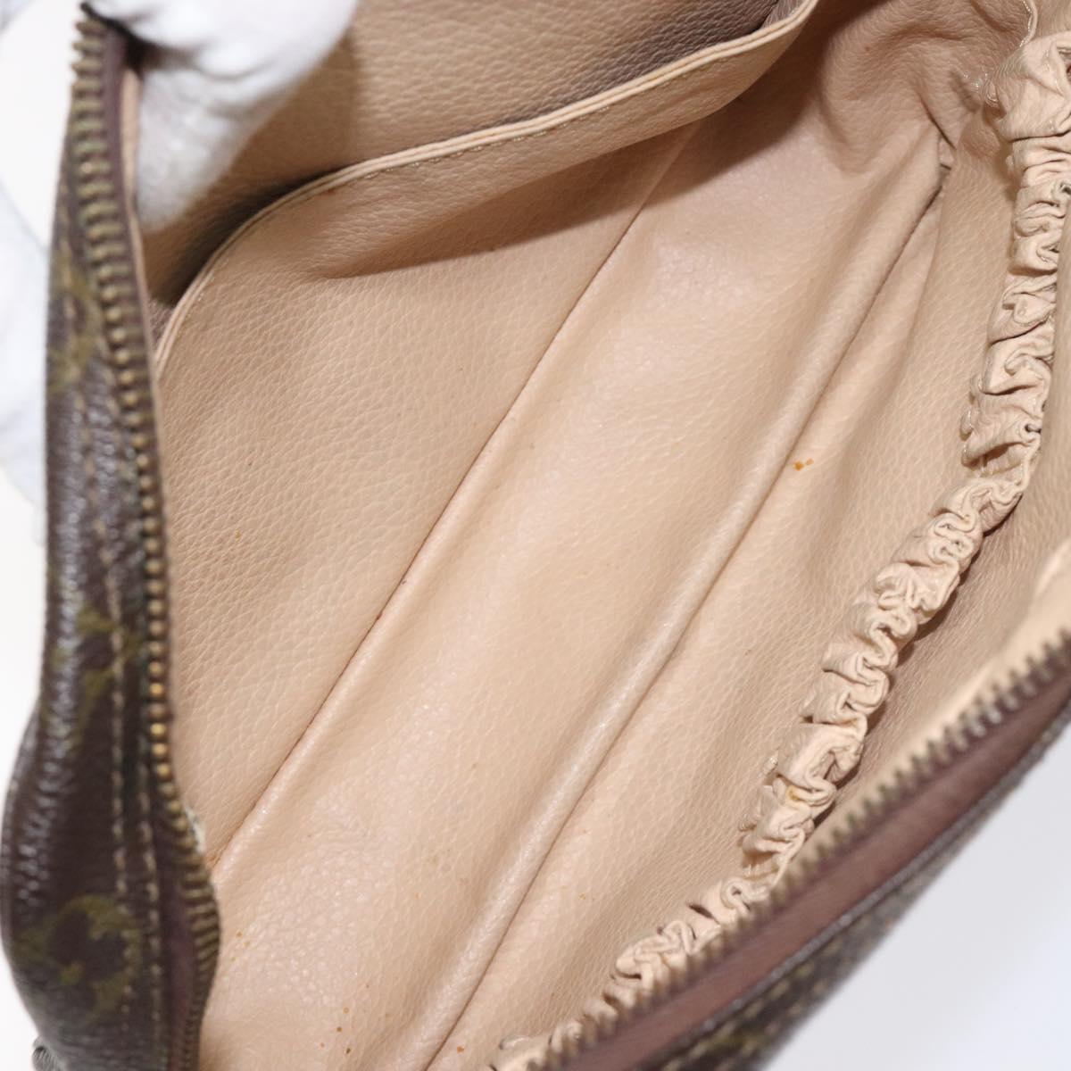 LOUIS VUITTON Monogram Trousse Toilette 23 Clutch Bag Vintage M47524 Auth BD2308