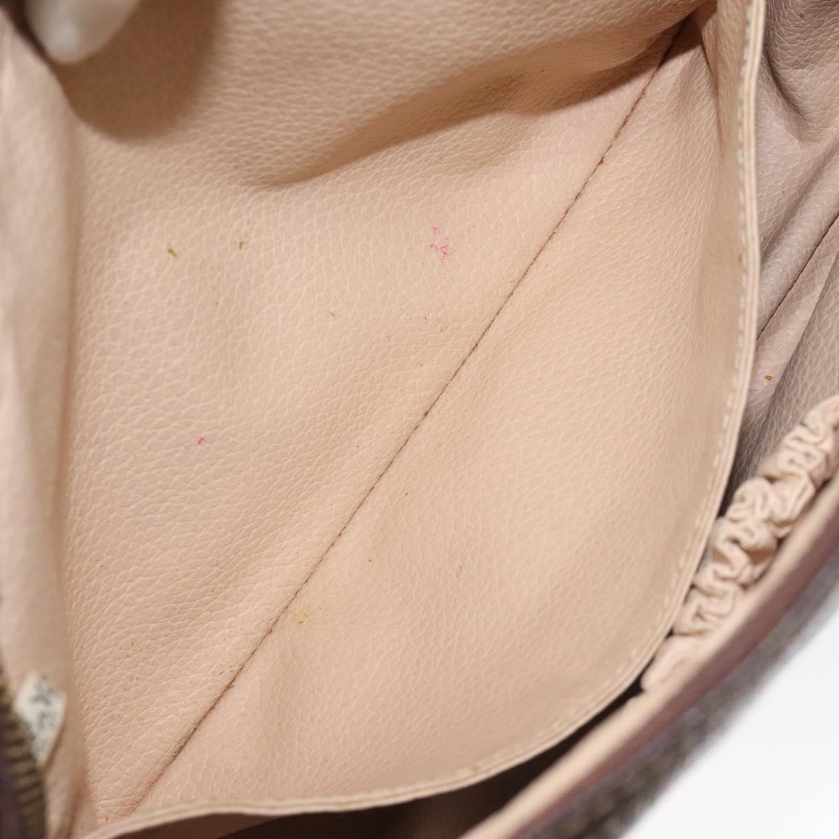 LOUIS VUITTON Monogram Trousse Toilette 23 Clutch Bag Vintage M47524 Auth BD2308