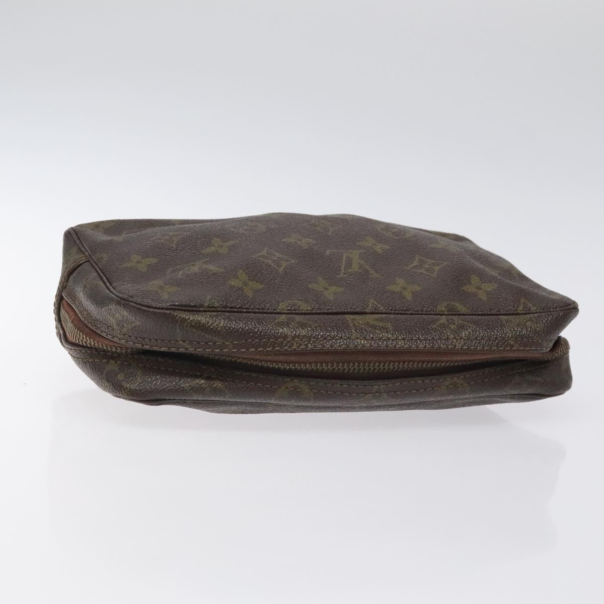 LOUIS VUITTON Monogram Trousse Toilette 23 Clutch Bag Vintage M47524 Auth BD2308