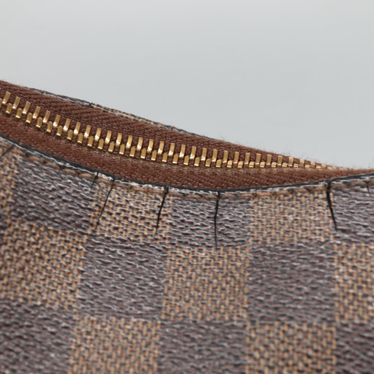 LOUIS VUITTON Damier Ebene Bloomsbury PM Shoulder Bag N42251 LV Auth BD248