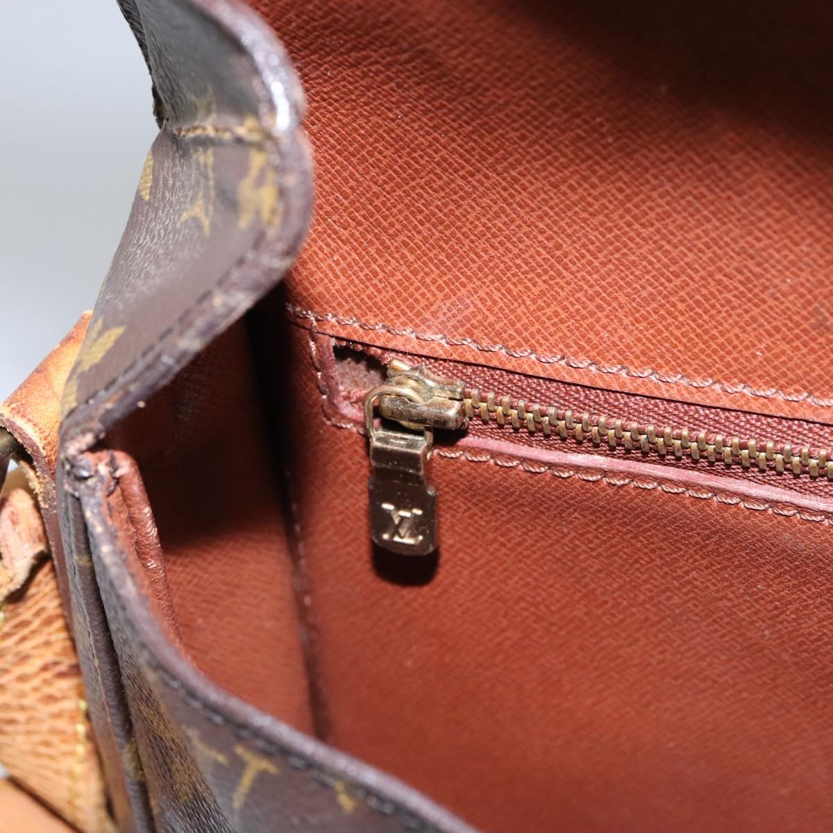 LOUIS VUITTON Monogram Saint Cloud GM Shoulder Bag M51242 LV Auth BD258