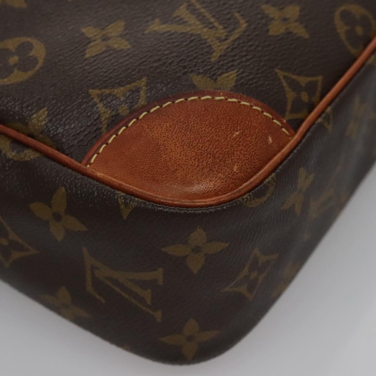 LOUIS VUITTON Monogram Compiegne 28 Clutch Bag M51845 LV Auth BD291