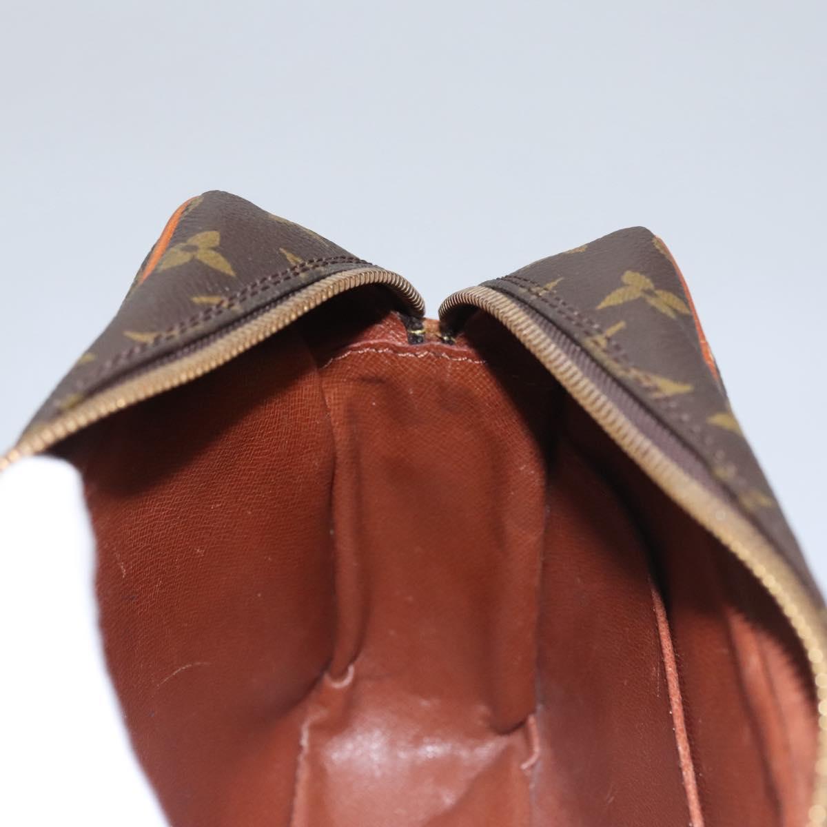 LOUIS VUITTON Monogram Compiegne 28 Clutch Bag M51845 LV Auth BD291