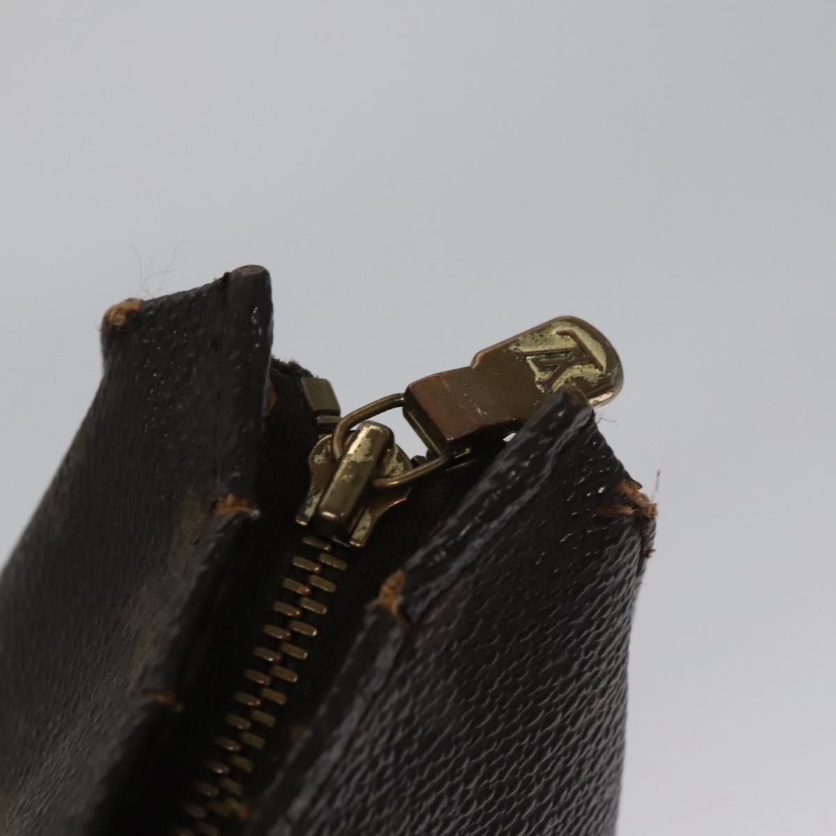 LOUIS VUITTON Monogram Poche Toilette 26 Pouch M47542 LV Auth BD294