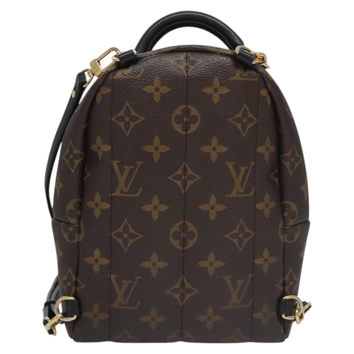 LOUIS VUITTON Monogram Palm Springs MINI Backpack M41562 LV Auth BD314V