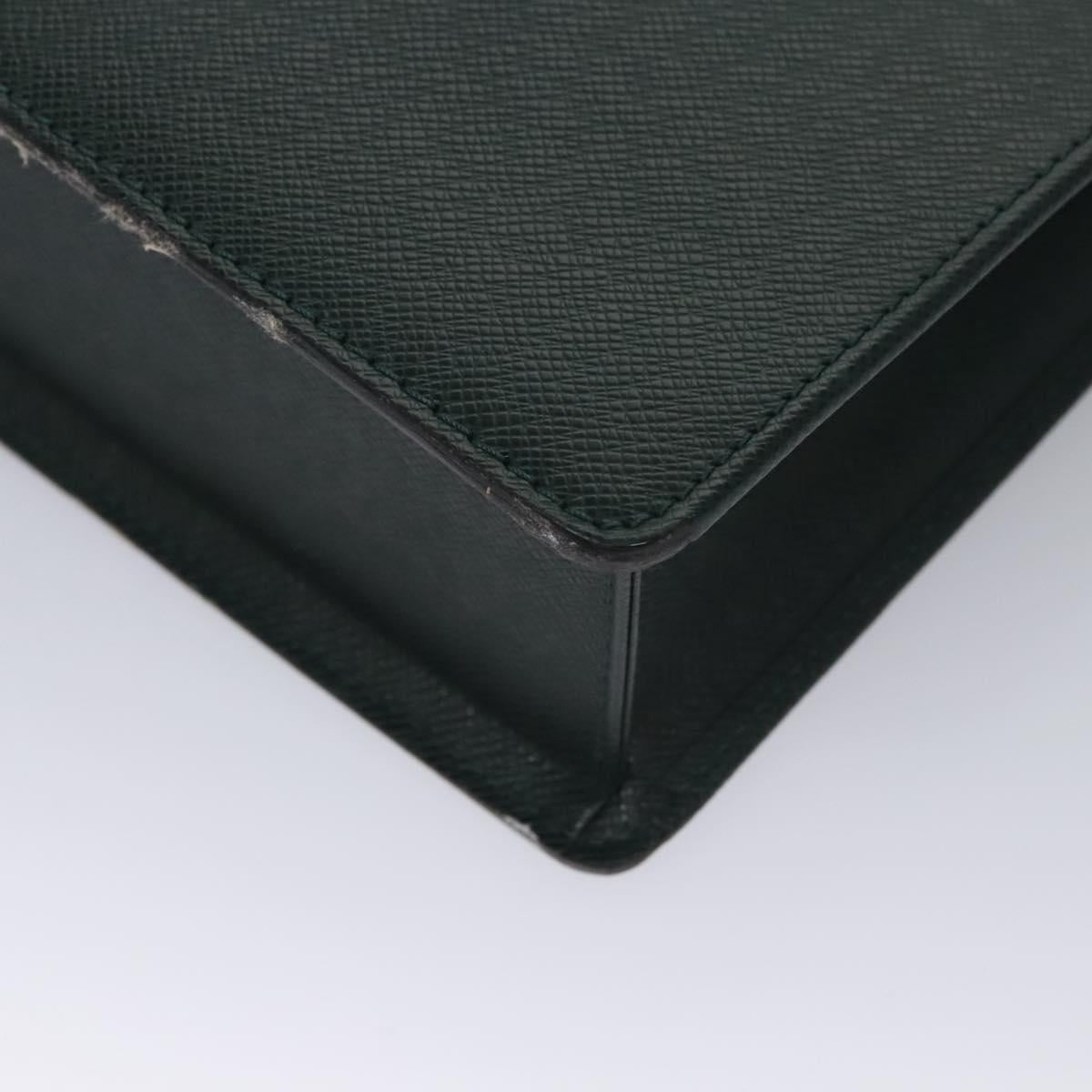 LOUIS VUITTON Taiga Porte Documents Rozan Bag Epicea M30054 LV Auth BD388