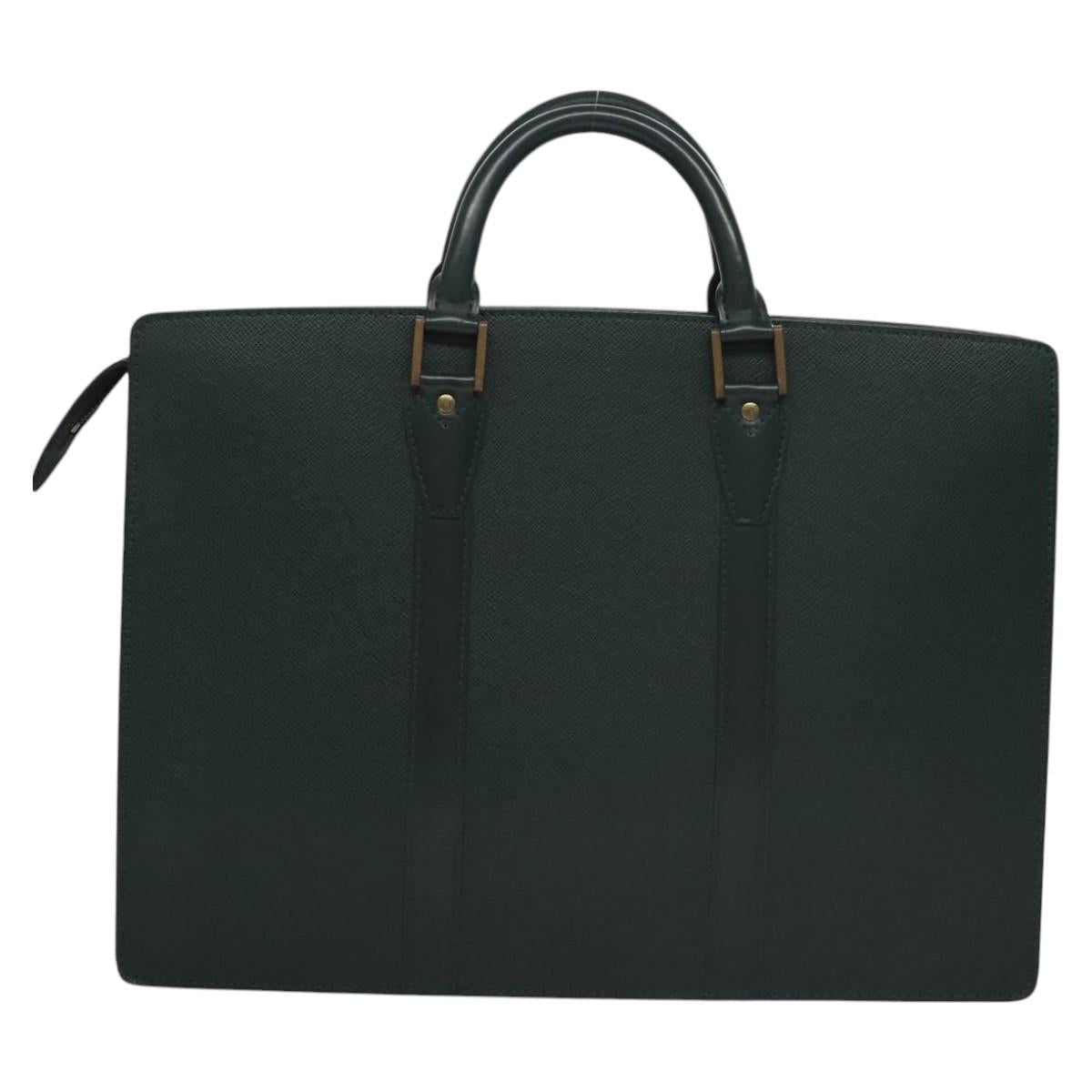 LOUIS VUITTON Taiga Porte Documents Rozan Bag Epicea M30054 LV Auth BD388