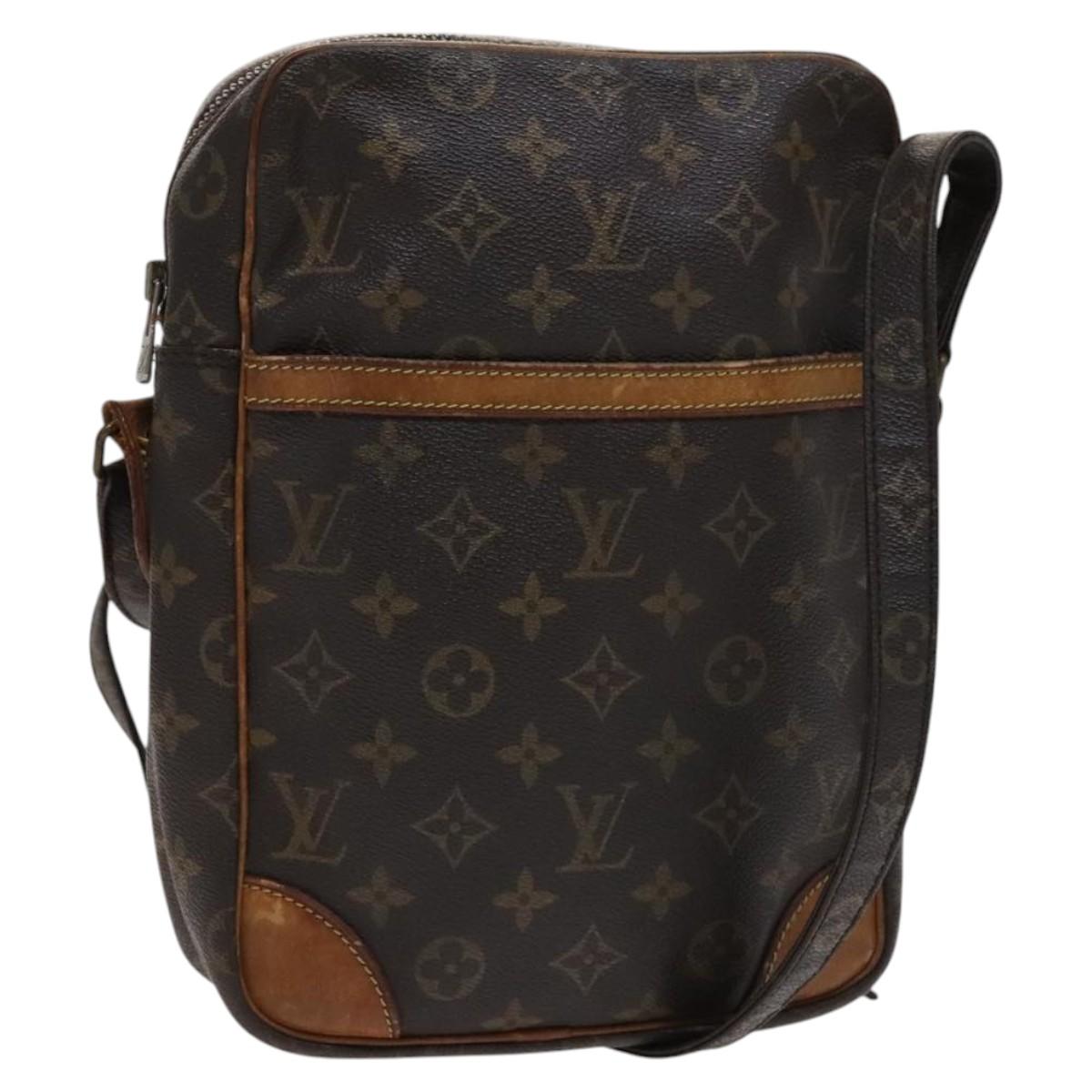 LOUIS VUITTON Monogram Danube MM Shoulder Bag M45264 LV Auth BD401