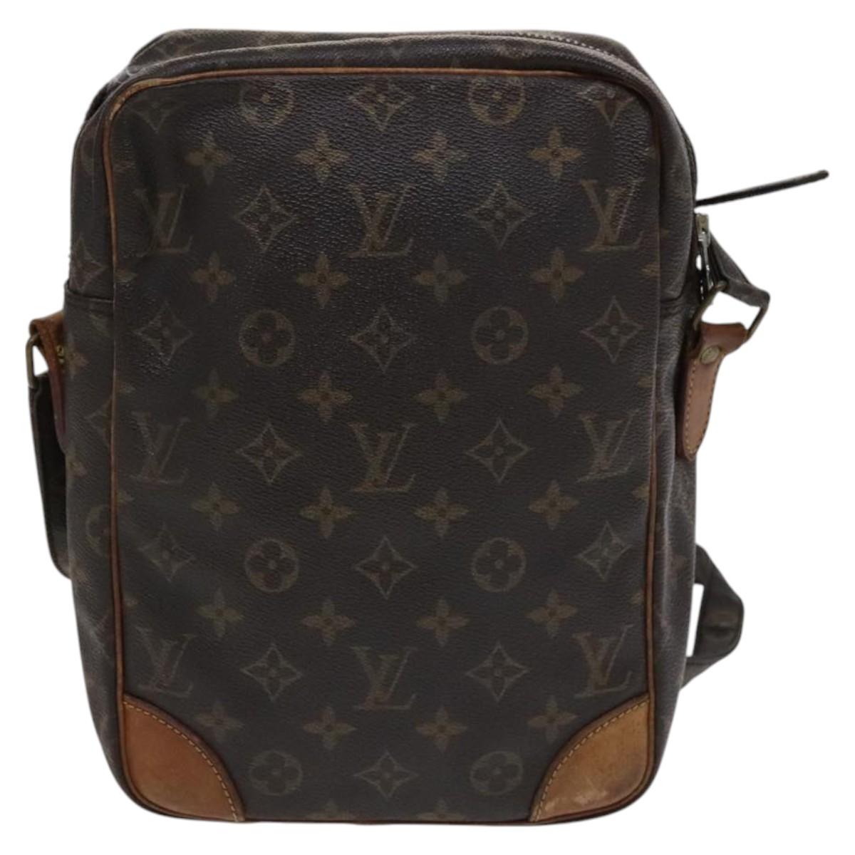 LOUIS VUITTON Monogram Danube MM Shoulder Bag M45264 LV Auth BD401