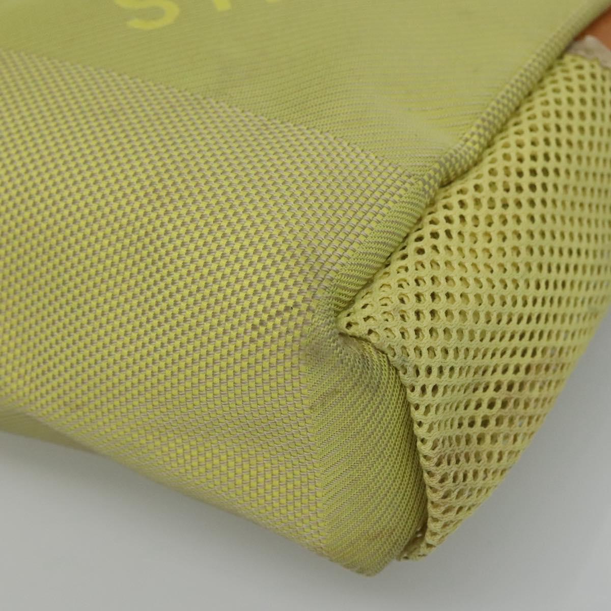 LOUIS VUITTON Damier Geant LV Cup Weatherly Bag Yellow M80636 LV Auth BD482